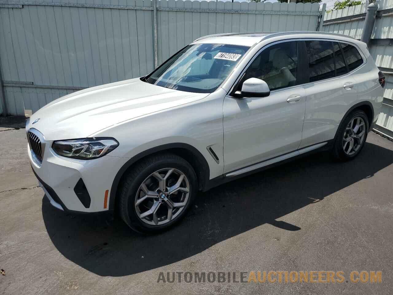 5UX53DP09N9M50788 BMW X3 2022