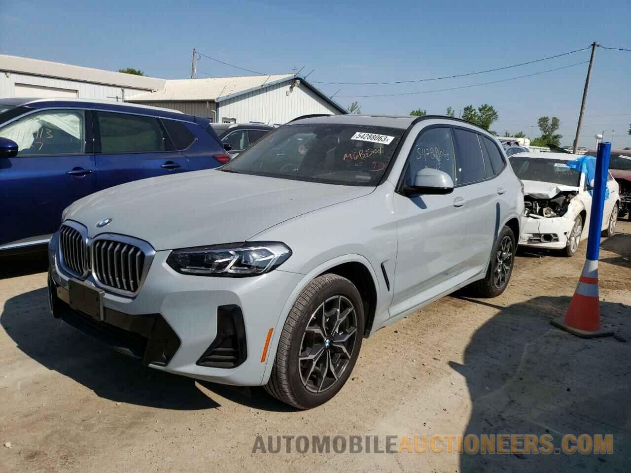 5UX53DP09N9M68501 BMW X3 2022