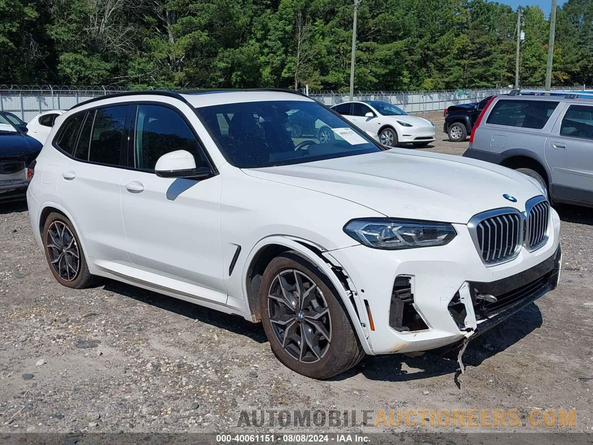 5UX53DP09R9U60629 BMW X3 2024