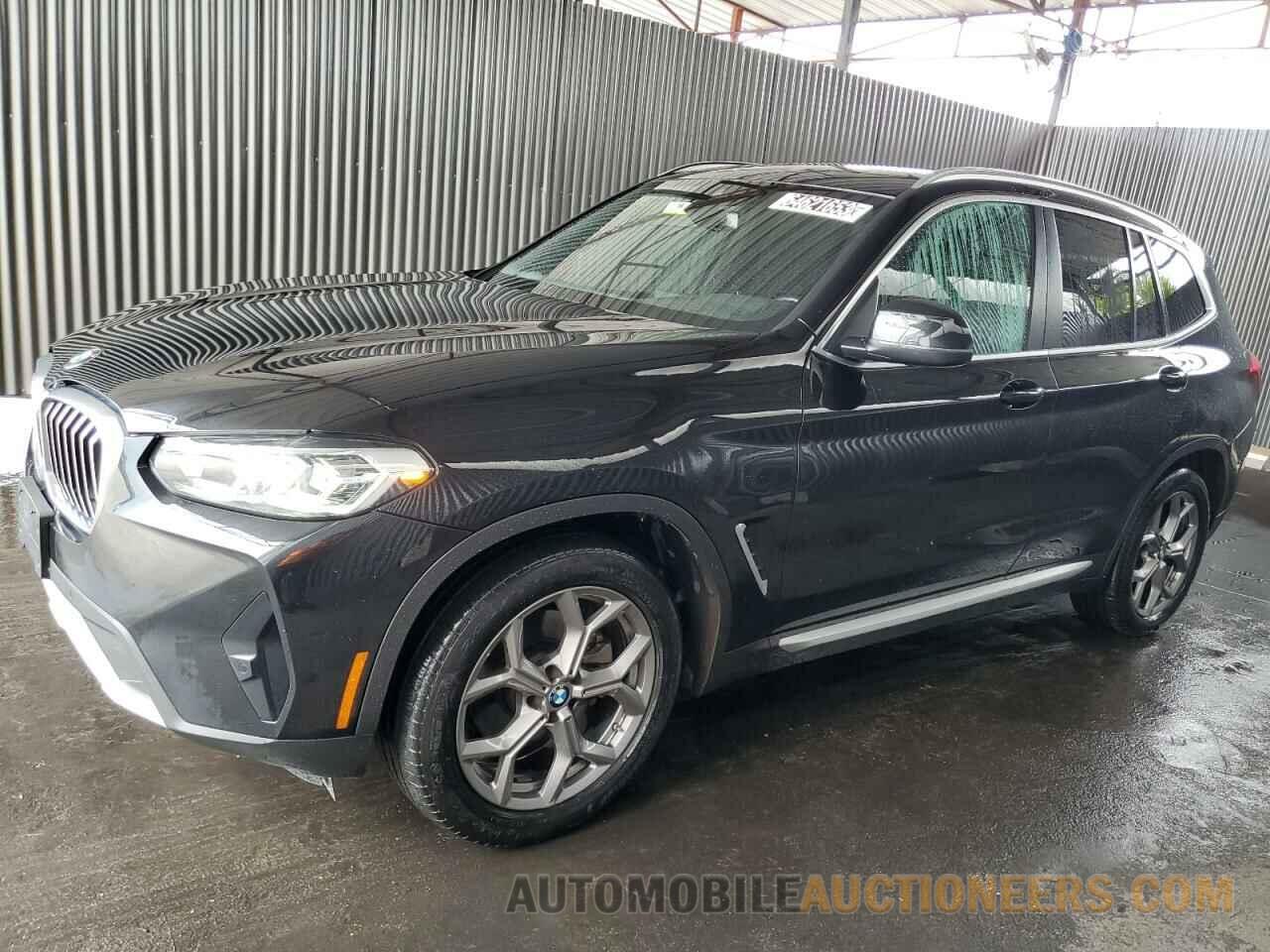 5UX53DP0XN9J77912 BMW X3 2022