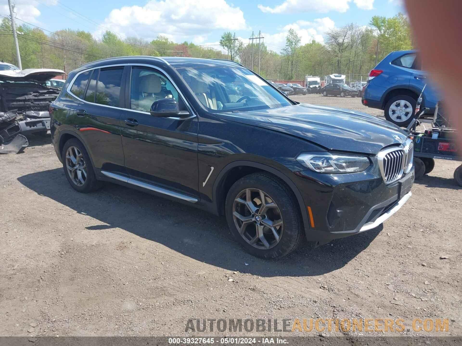 5UX53DP0XN9K11380 BMW X3 2022