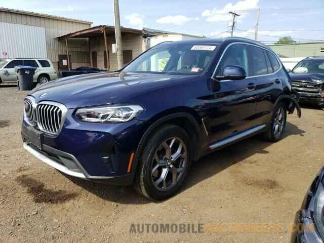 5UX53DP0XN9K55234 BMW X3 2022