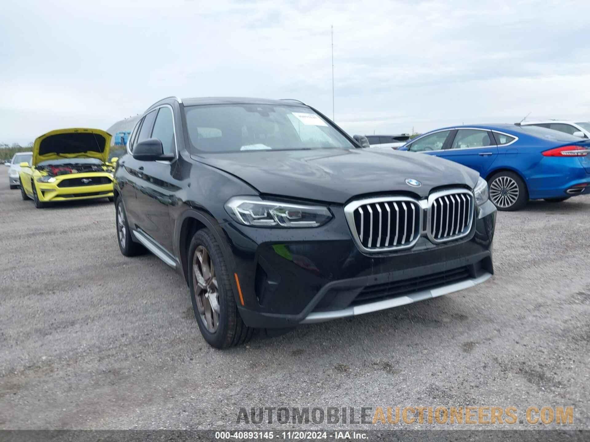 5UX53DP0XN9L20969 BMW X3 2022