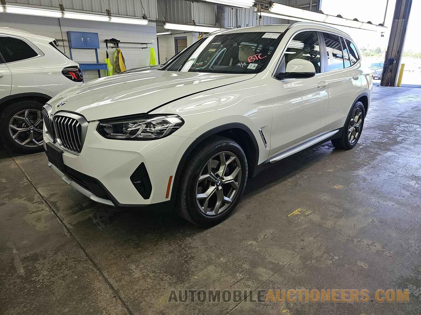 5UX53DP0XN9L44124 BMW X3 2022