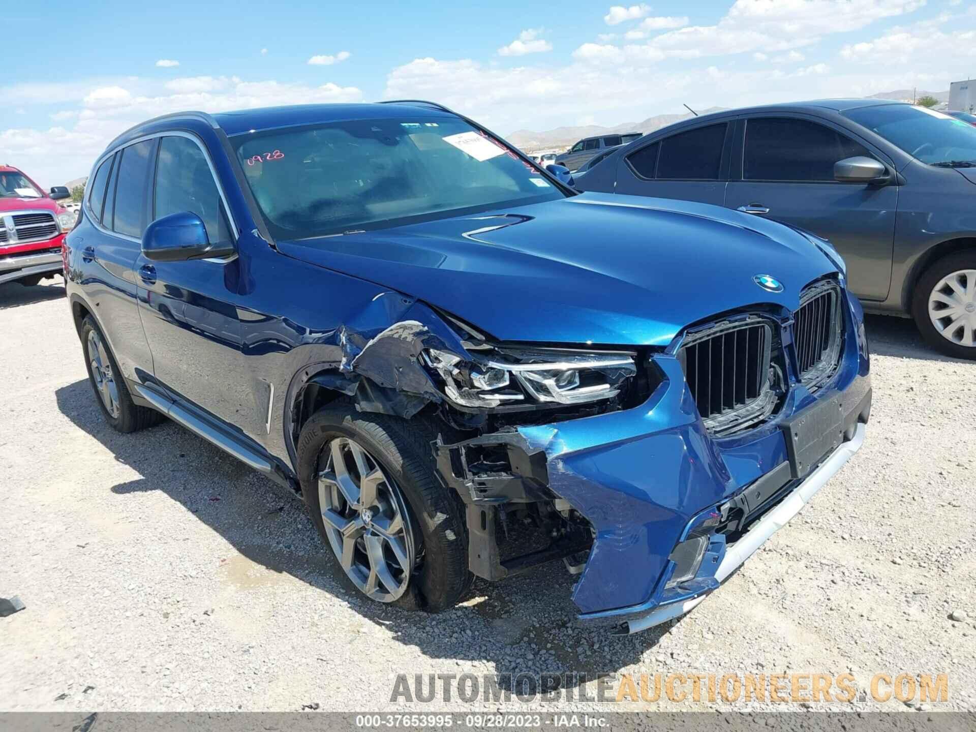 5UX53DP0XP9P71144 BMW X3 2023