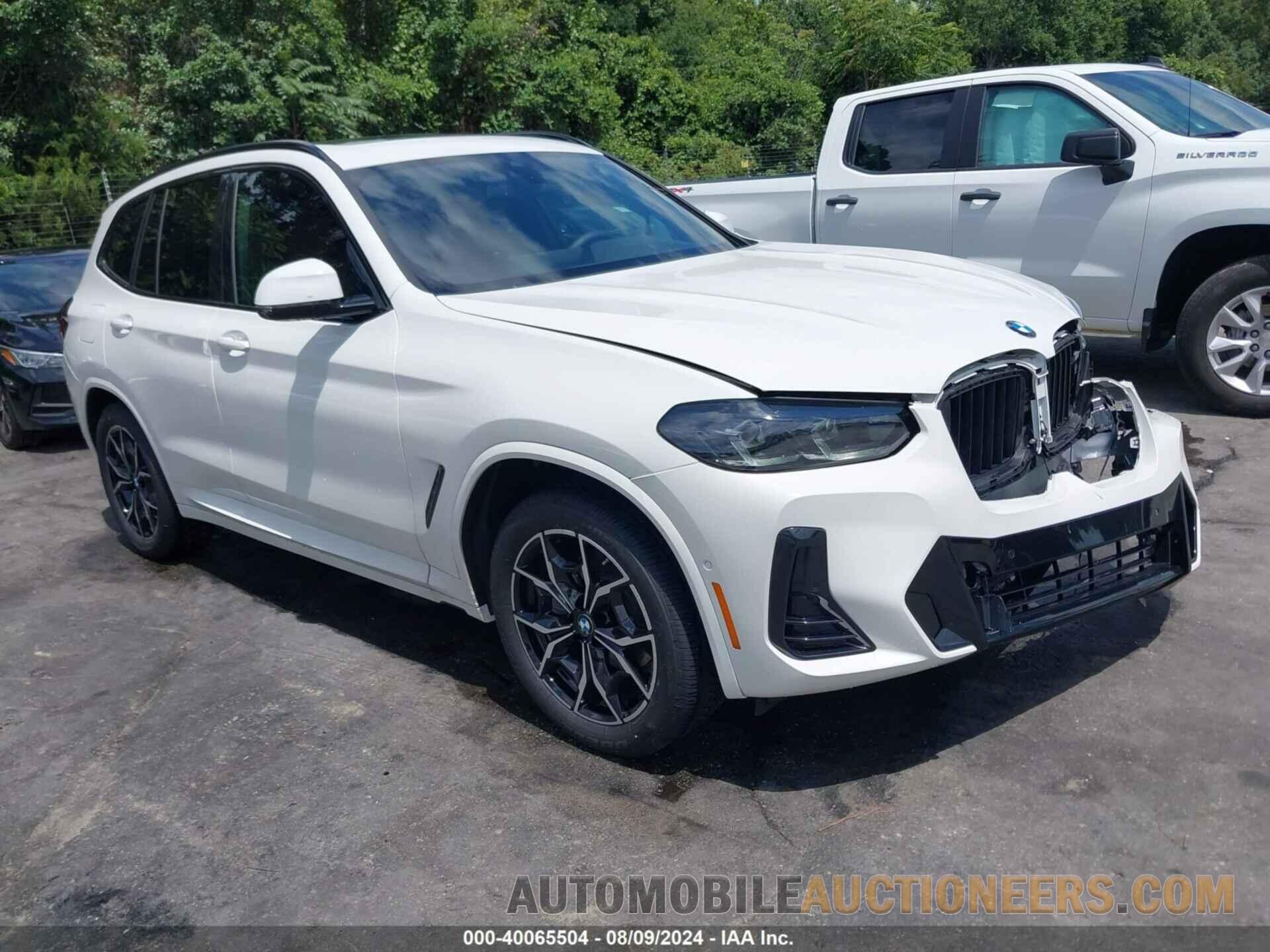 5UX53DP0XR9W87330 BMW X3 2024