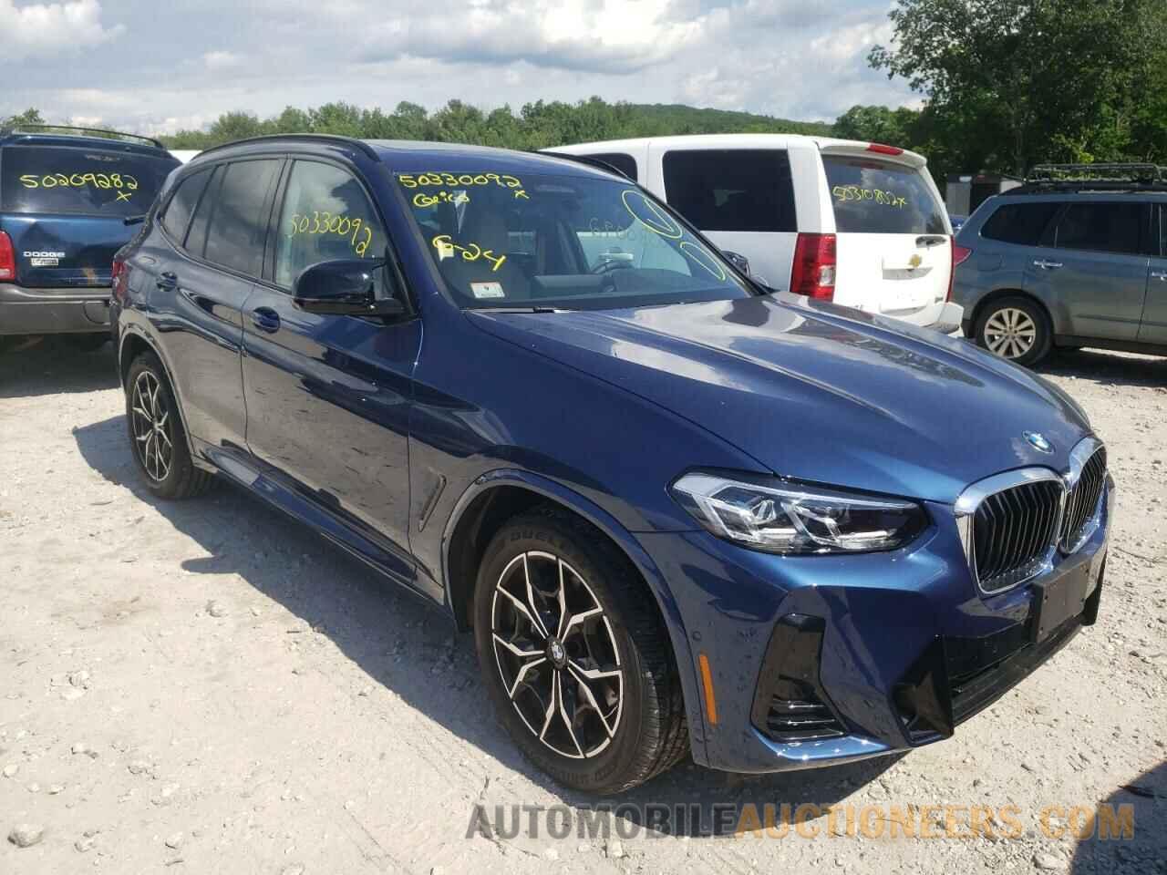 5UX83DP00N9J37528 BMW X3 2022