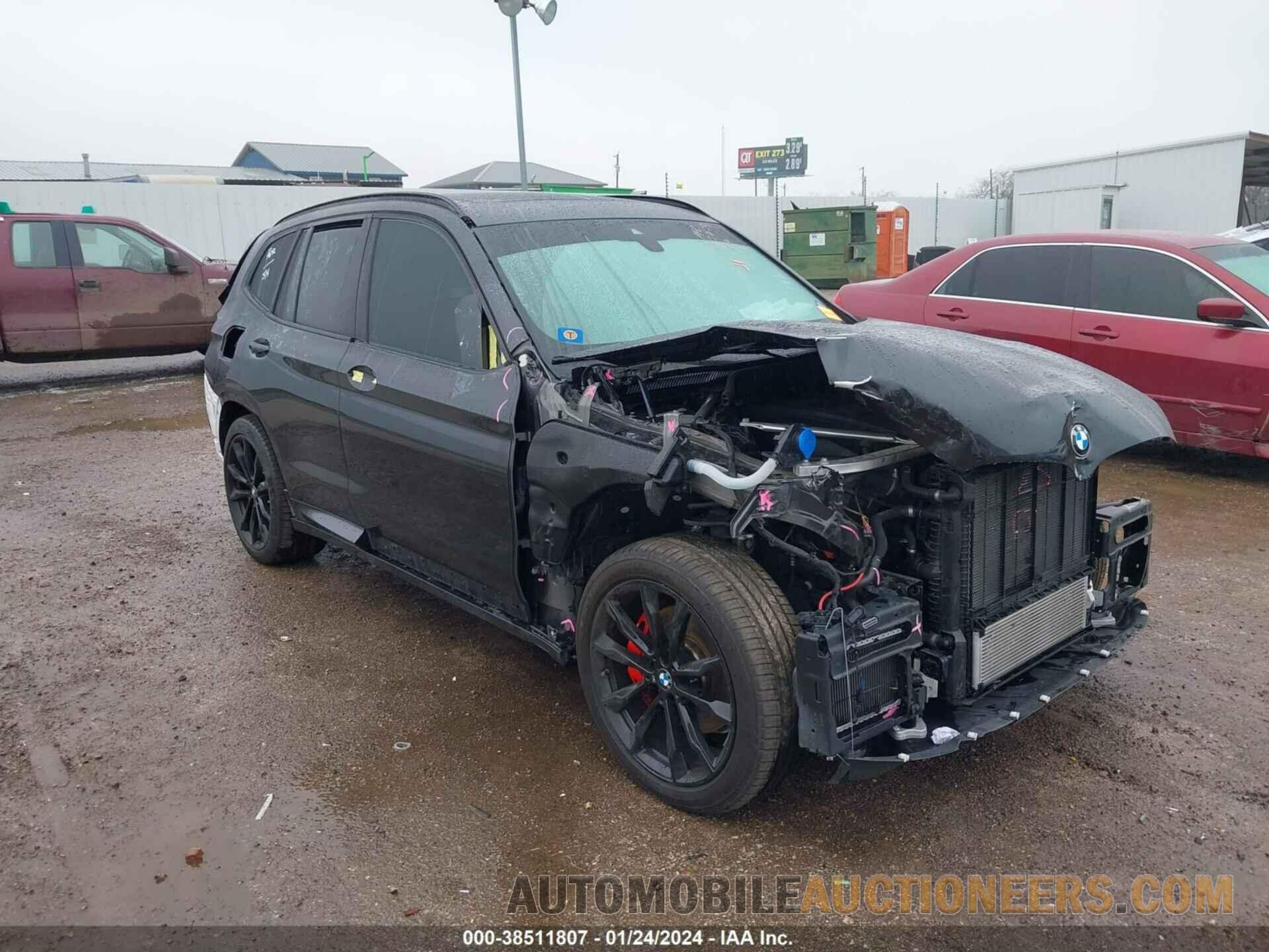 5UX83DP01N9J88309 BMW X3 2022