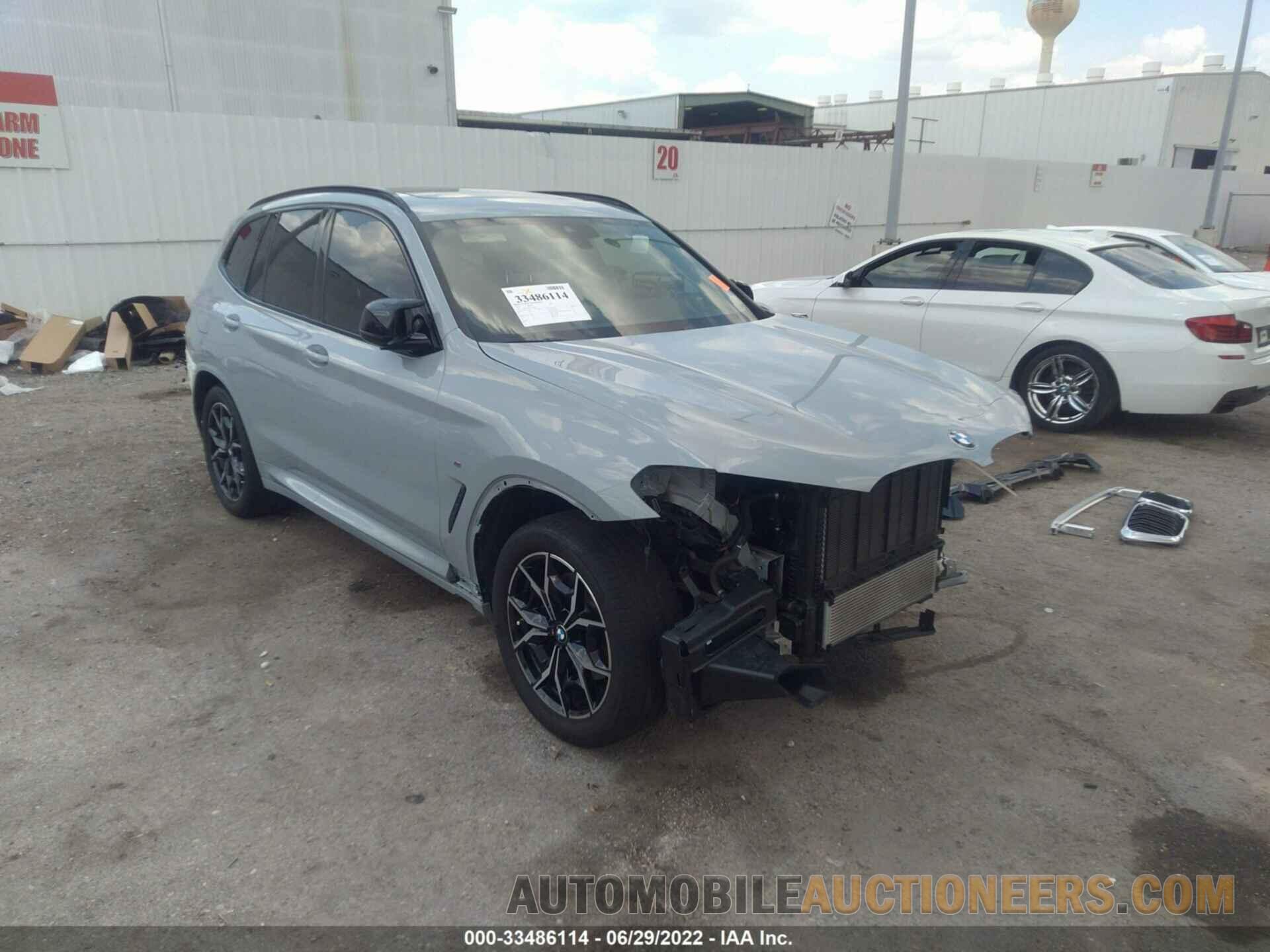 5UX83DP06N9J24881 BMW X3 2022