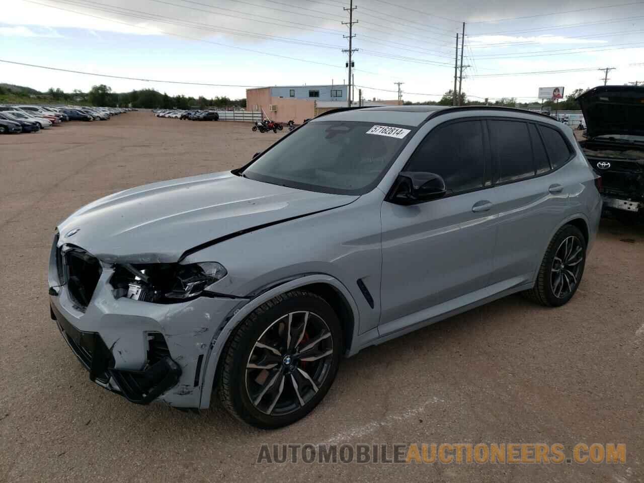 5UX83DP08N9L01947 BMW X3 M40I 2022