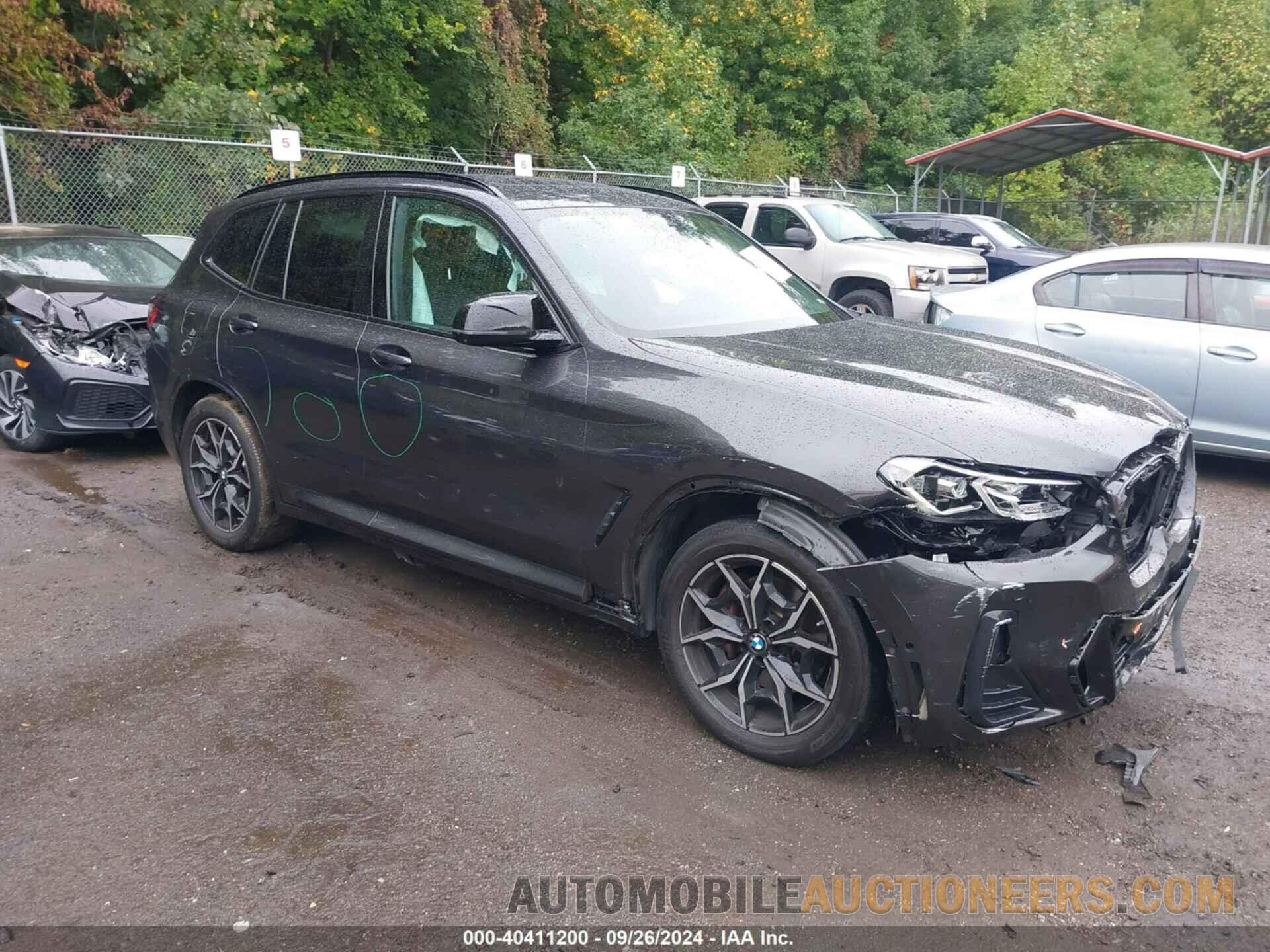 5UX83DP08P9P39676 BMW X3 2023