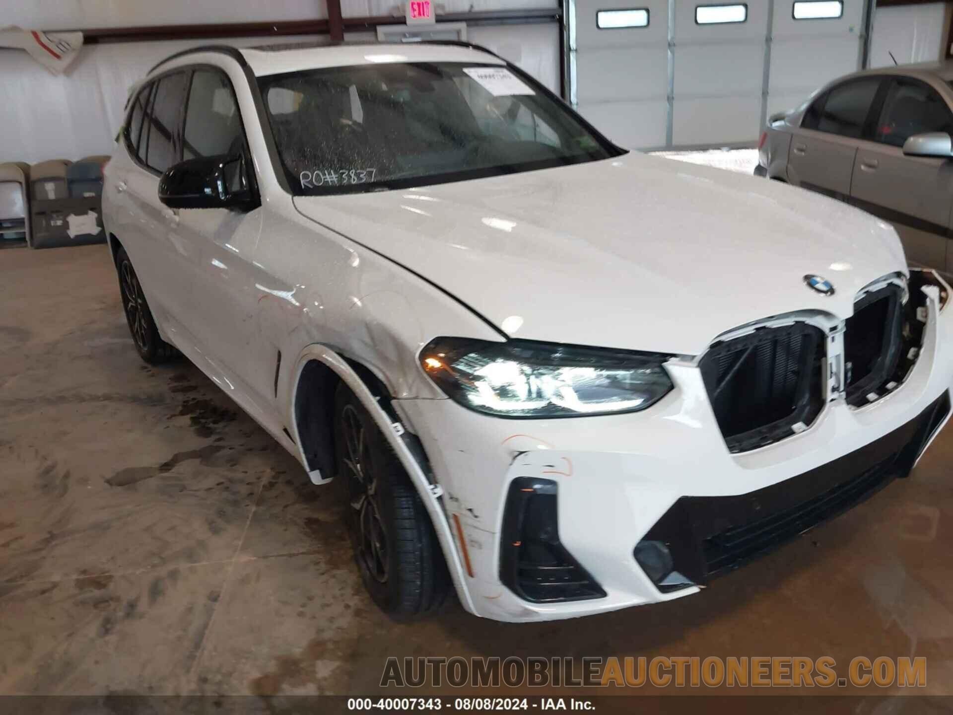 5UX83DP08R9V33521 BMW X3 2024