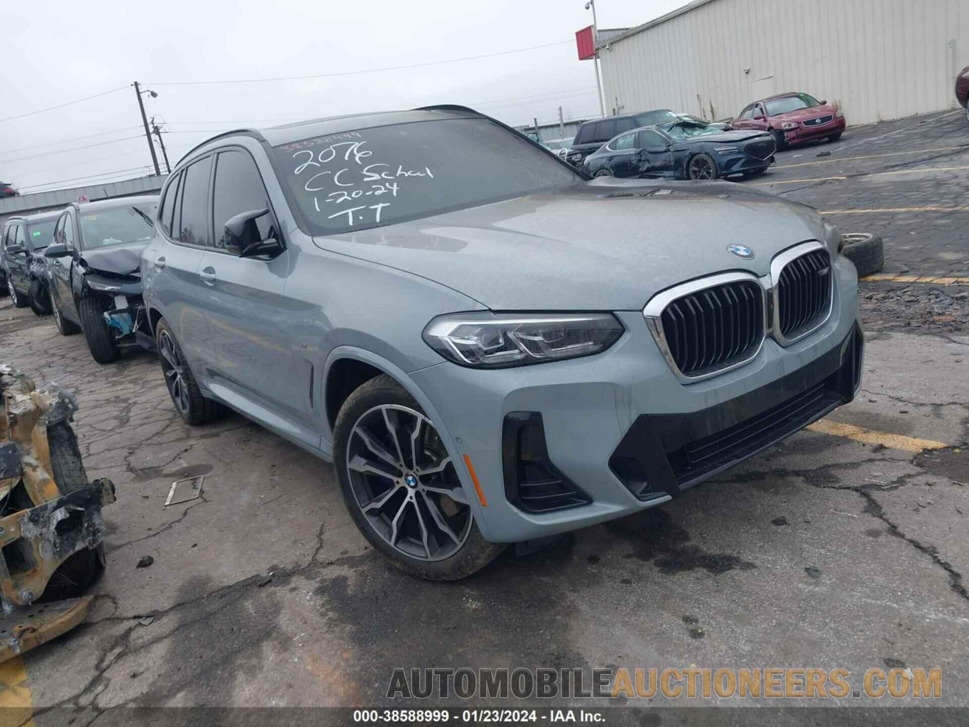 5UX83DP0XN9J32076 BMW X3 2022