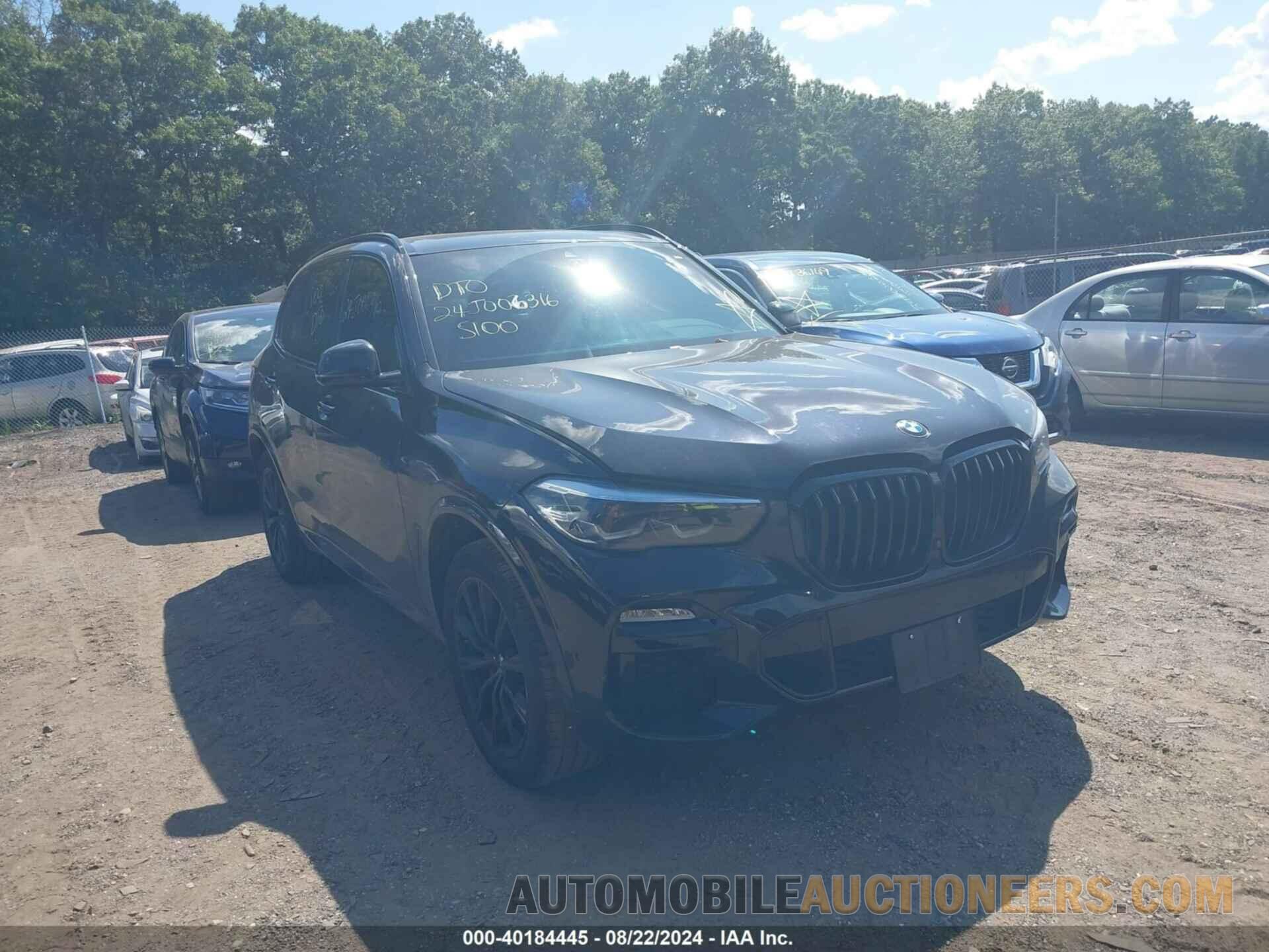 5UXCR6C02L9B47875 BMW X5 2020