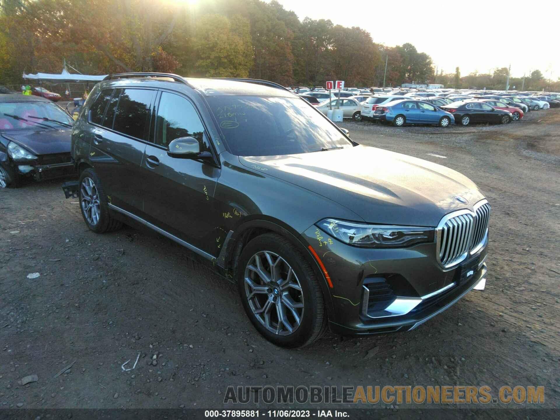 5UXCW2C02M9H63305 BMW X7 2021