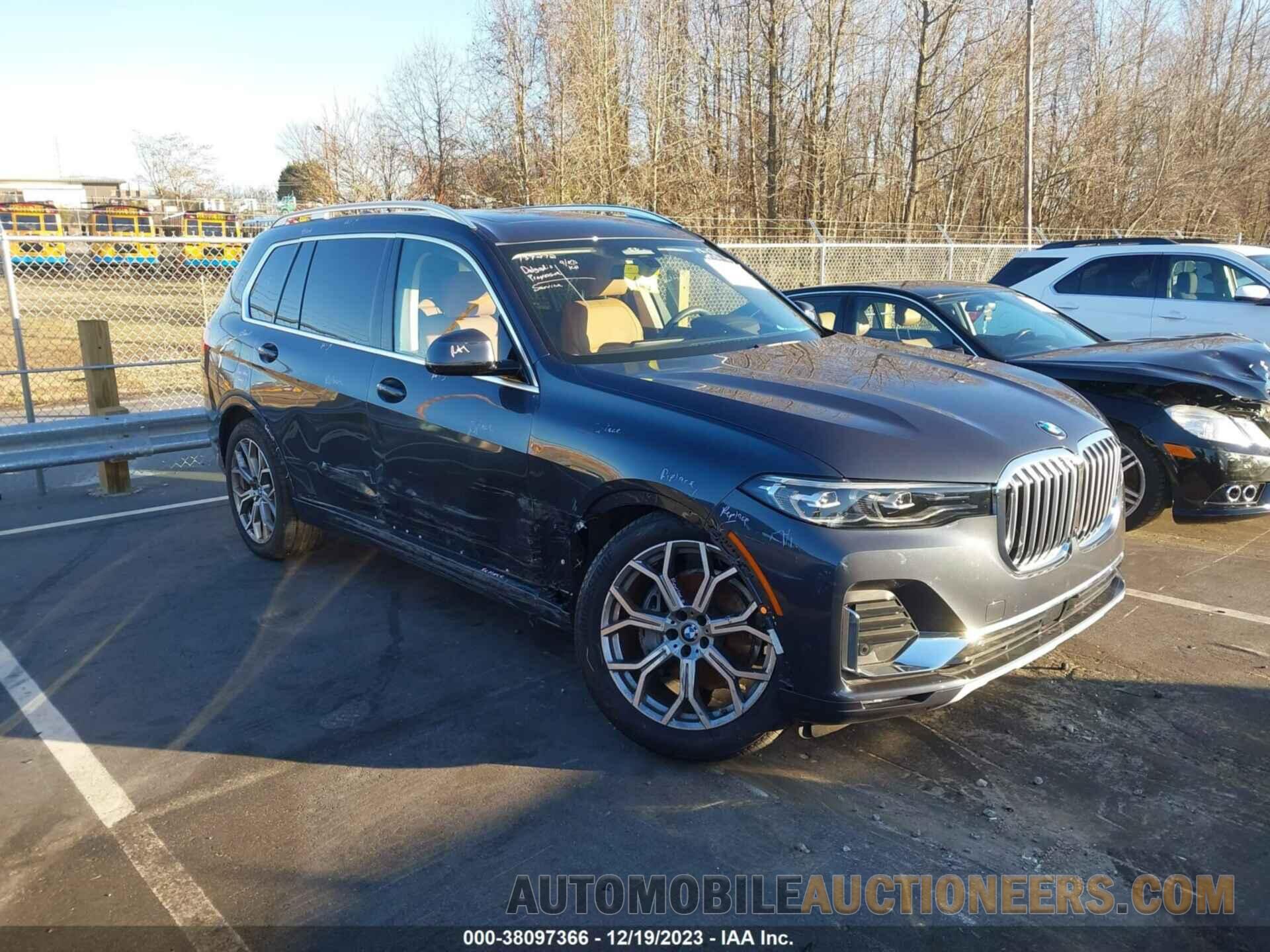 5UXCW2C02N9L80432 BMW X7 2022