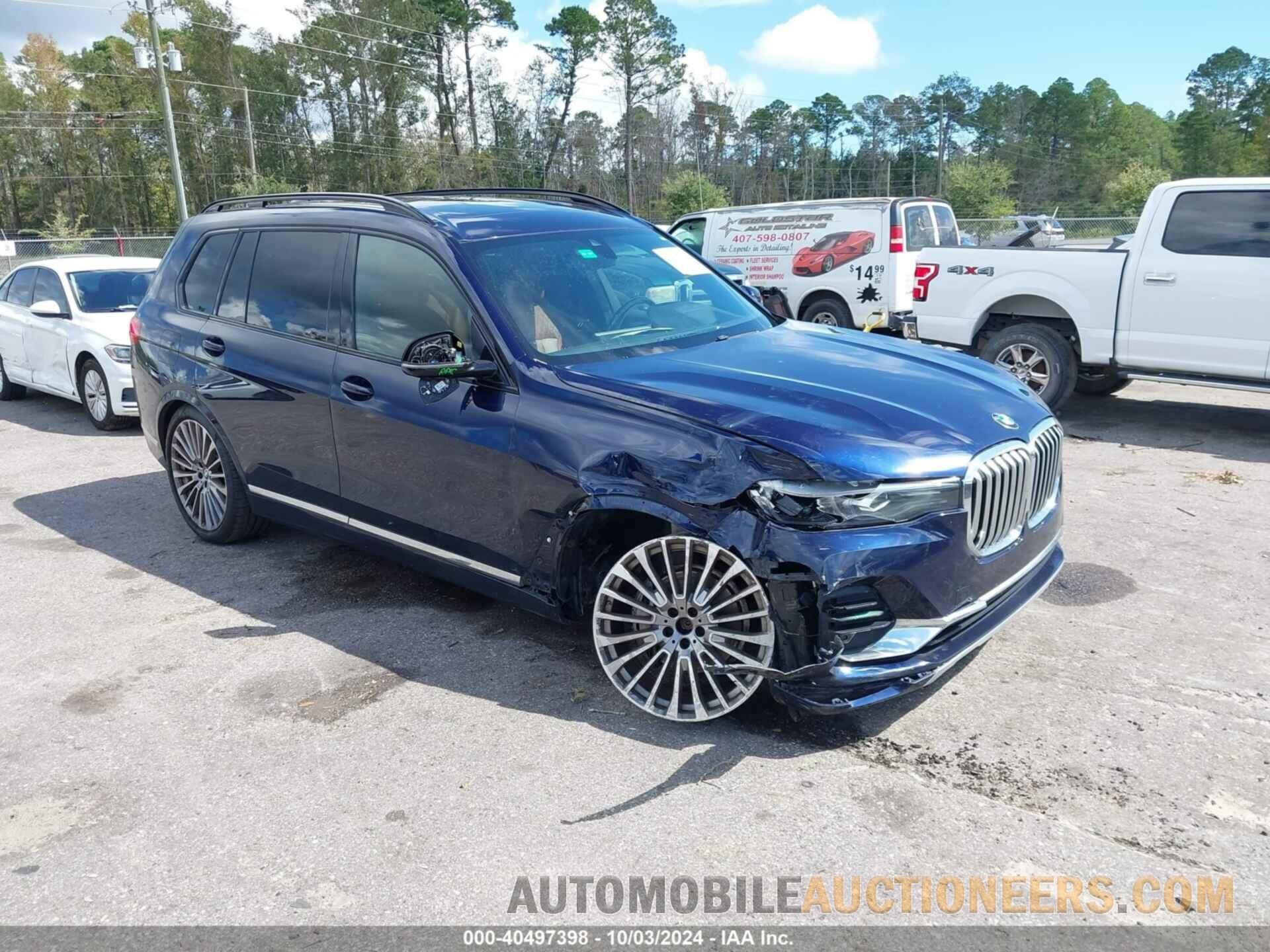 5UXCW2C09M9G54582 BMW X7 2021