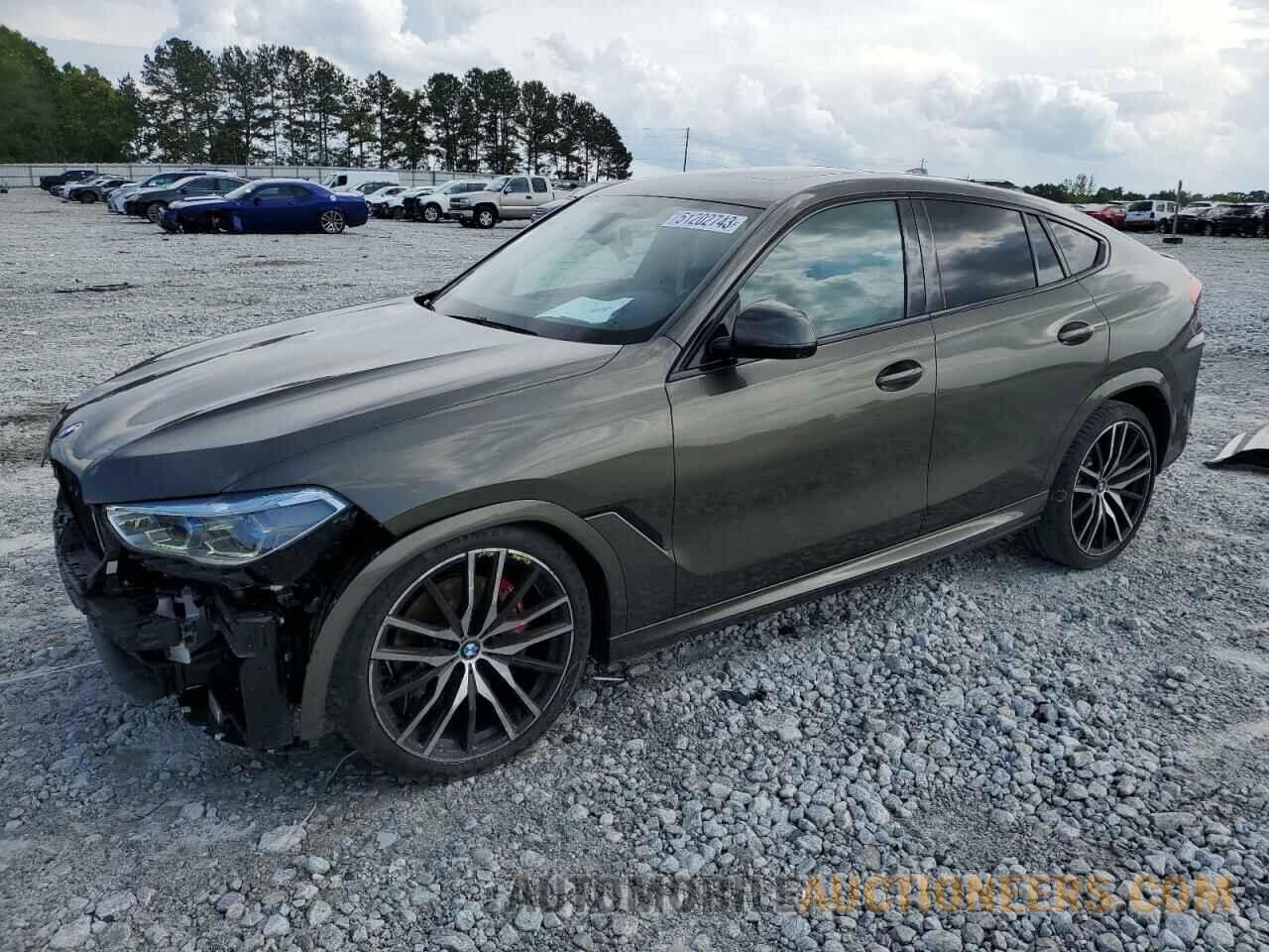 5UXCY4C03M9D94394 BMW X6 2021