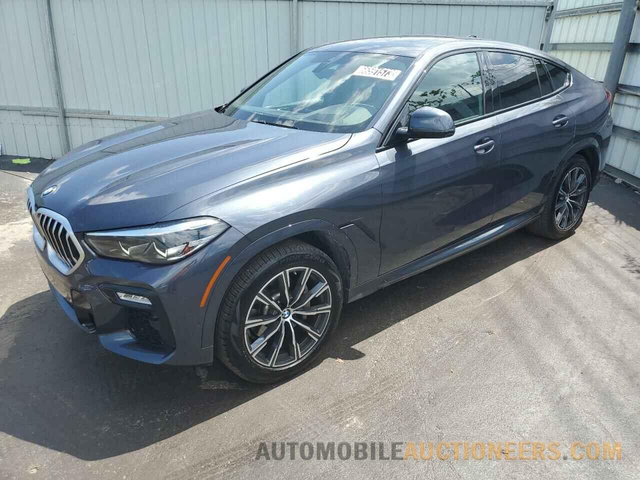 5UXCY4C04M9G75314 BMW X6 2021