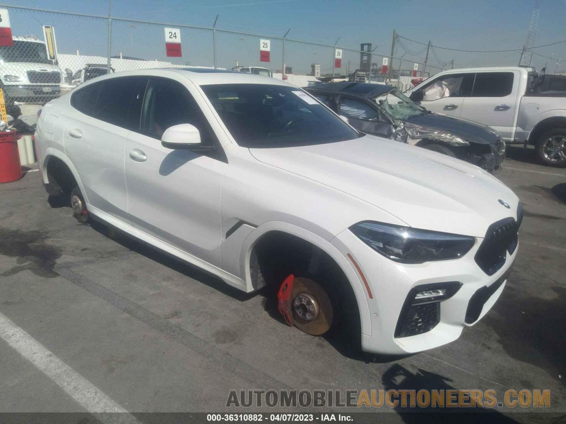 5UXCY4C09M9J02437 BMW X6 2021