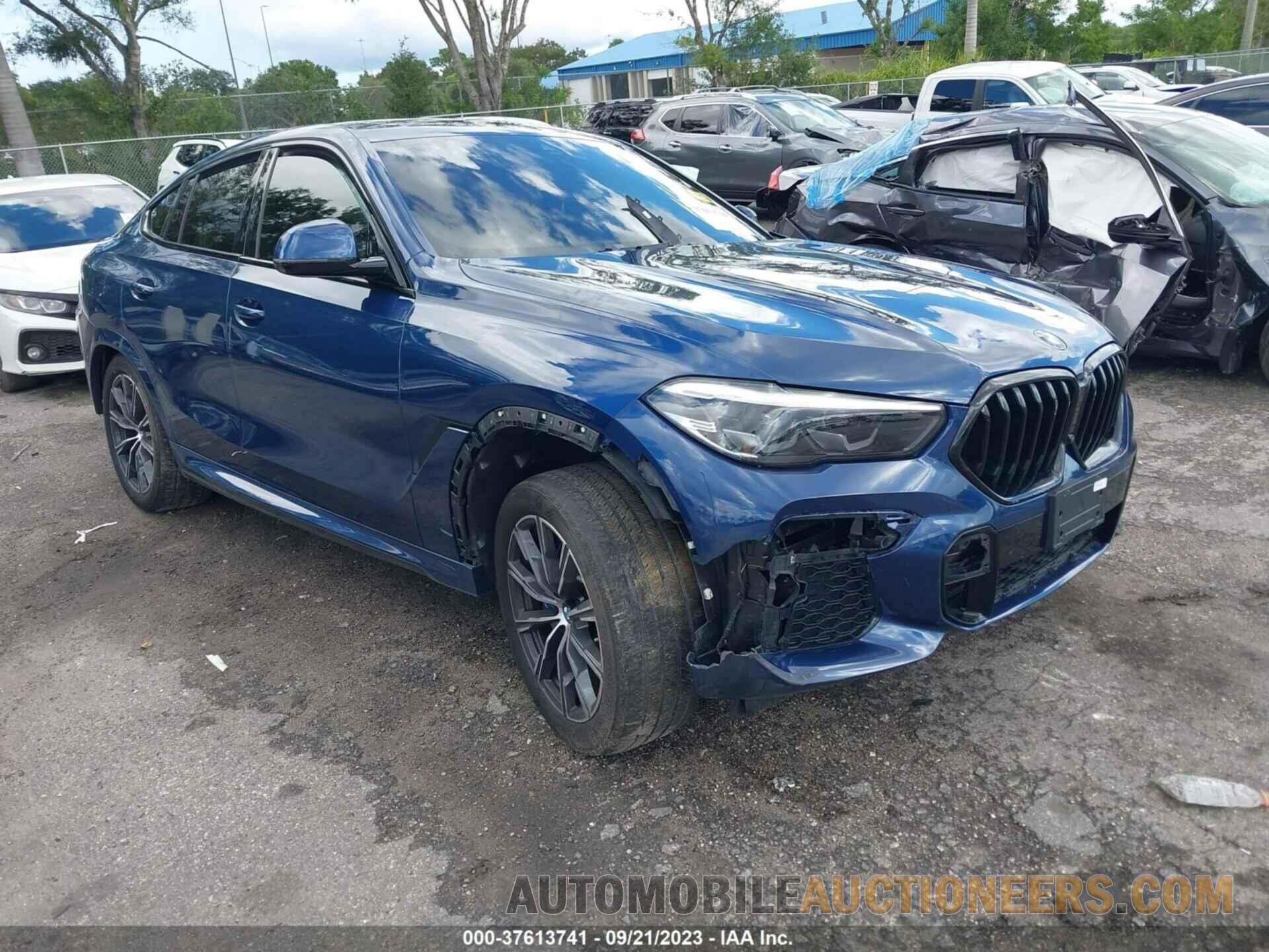 5UXCY6C00M9F14292 BMW X6 2021