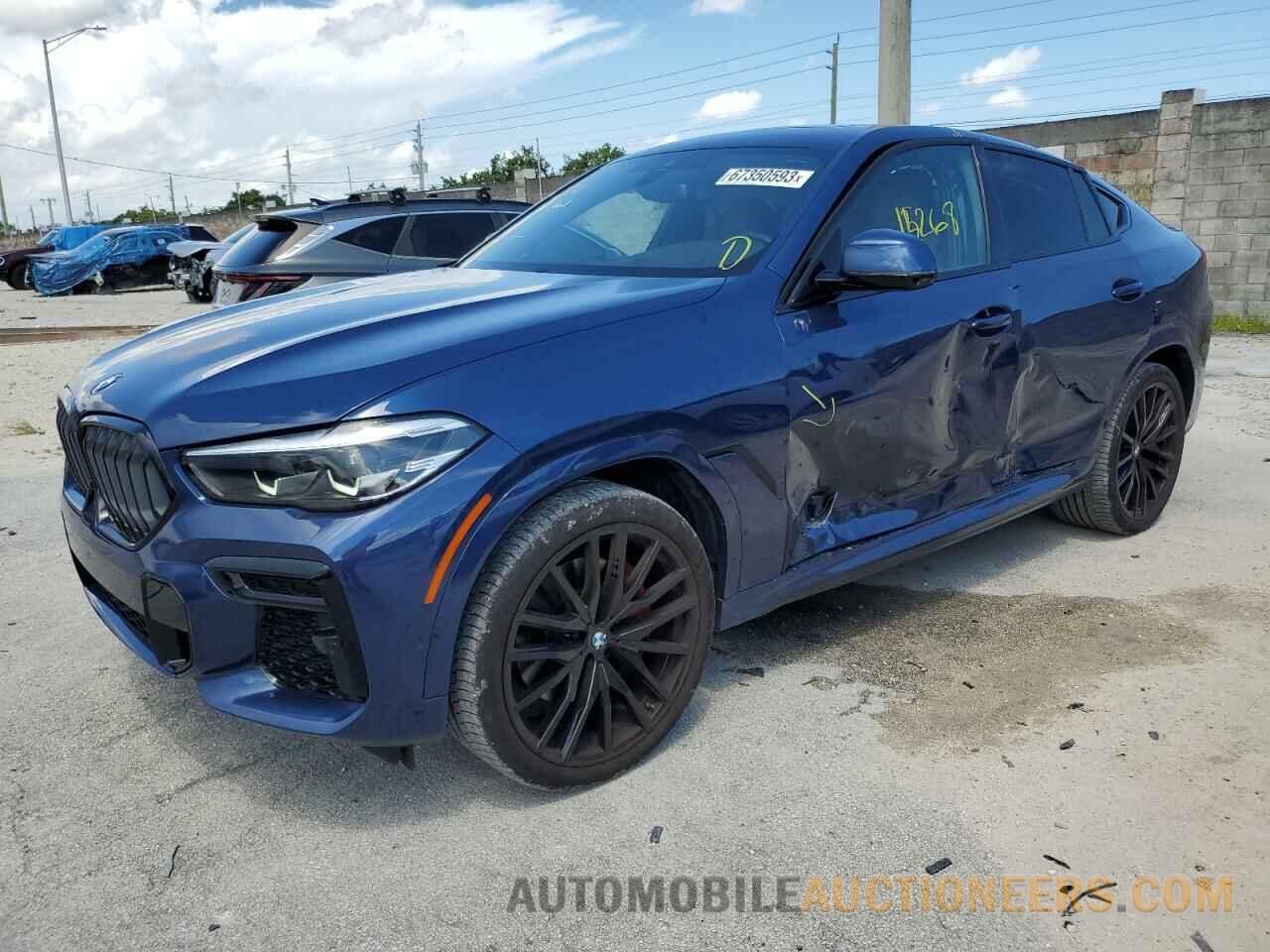 5UXCY6C00N9K65717 BMW X6 2022