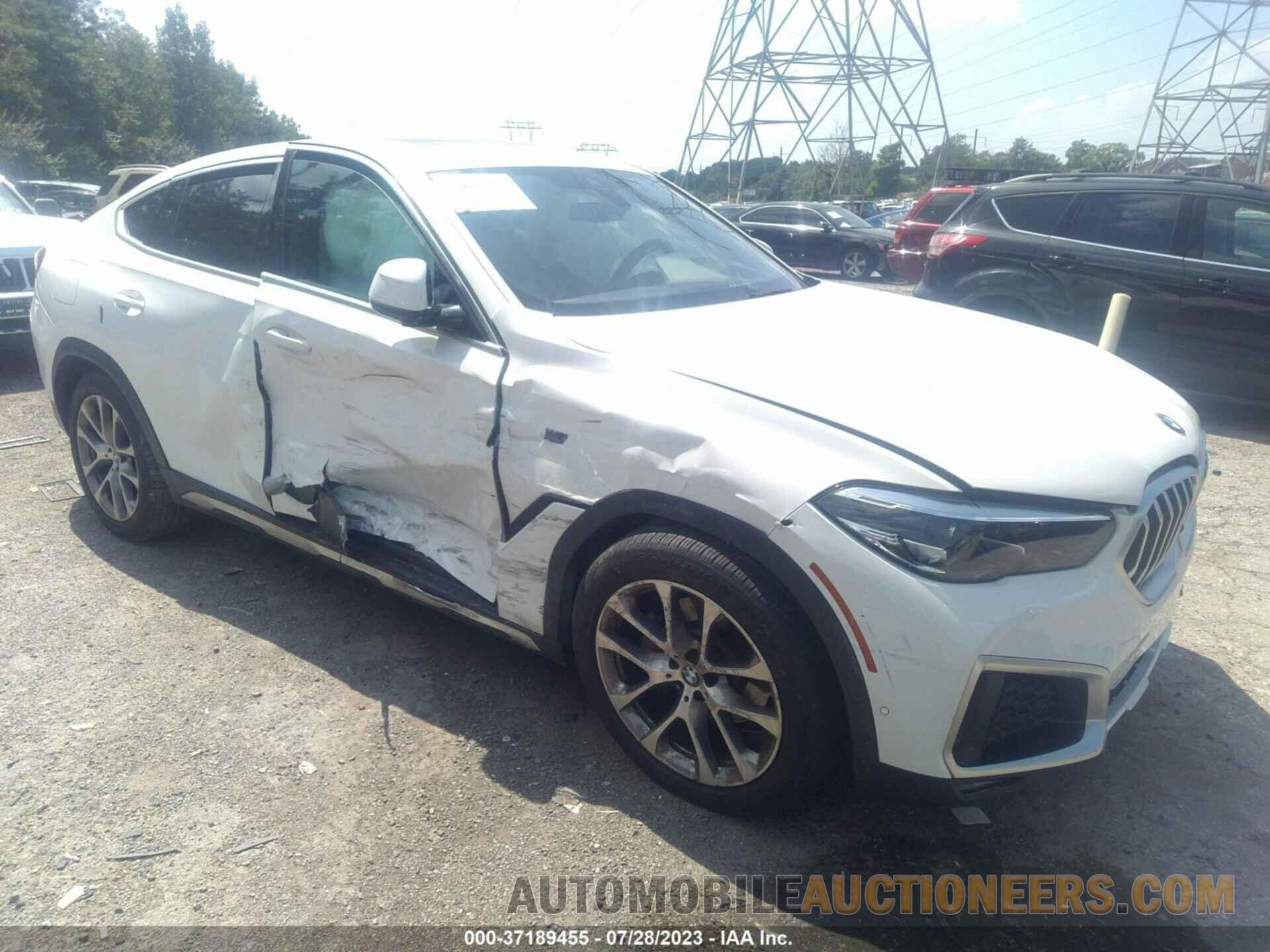 5UXCY6C03M9F01259 BMW X6 2021