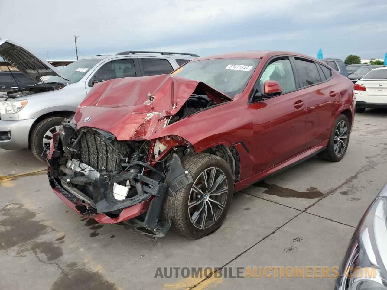 5UXCY6C04P9R17757 BMW X6 2023