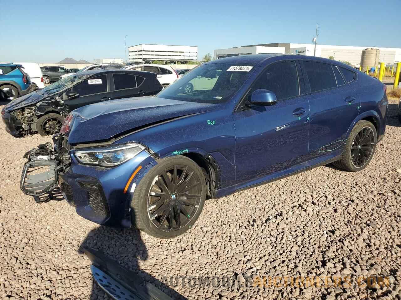 5UXCY6C06N9J73673 BMW X6 2022