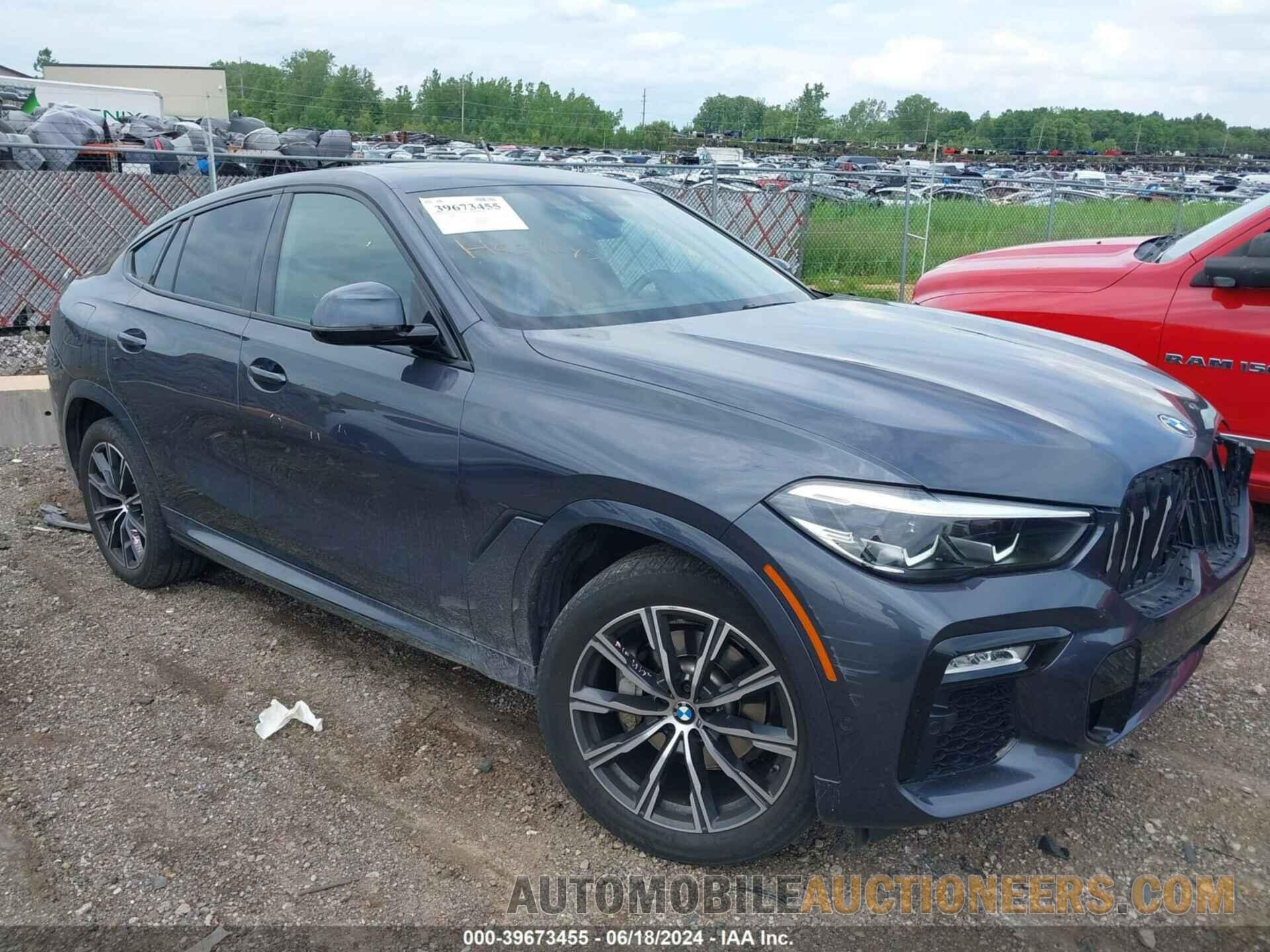 5UXCY6C08M9G39248 BMW X6 2021