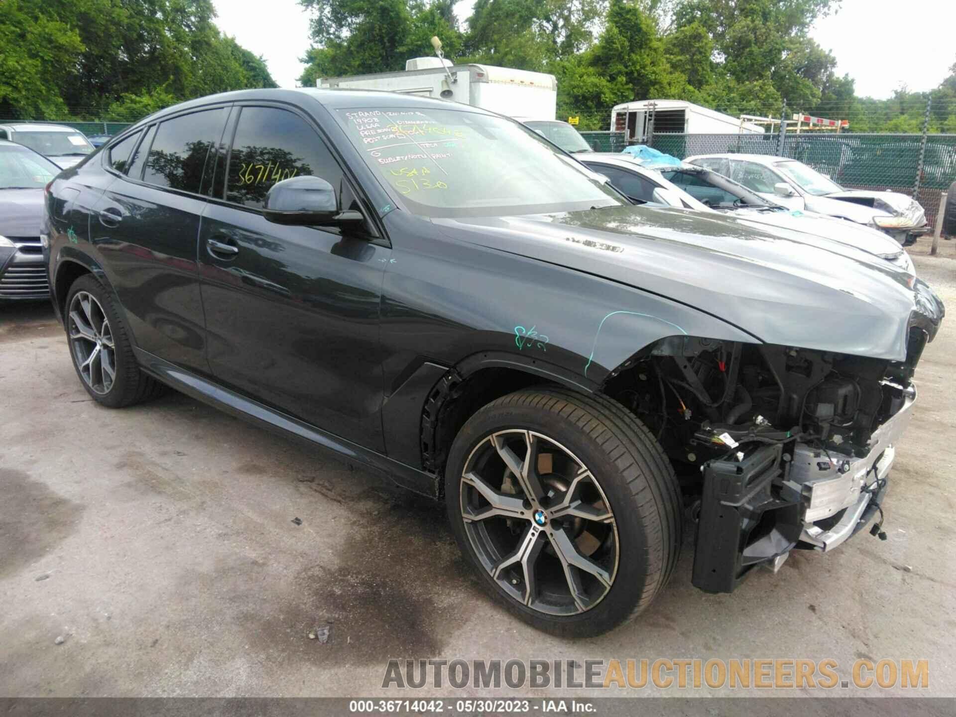 5UXCY6C08N9K00808 BMW X6 2022