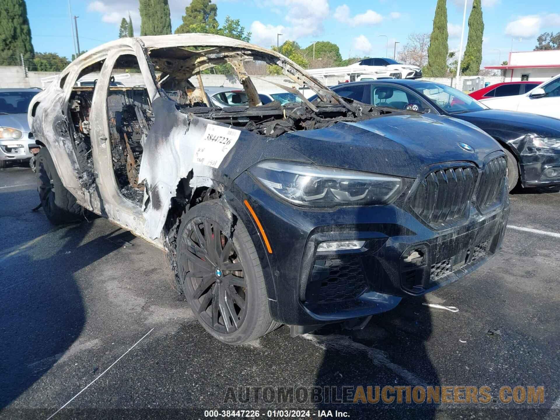 5UXCY6C09M9H03569 BMW X6 2021