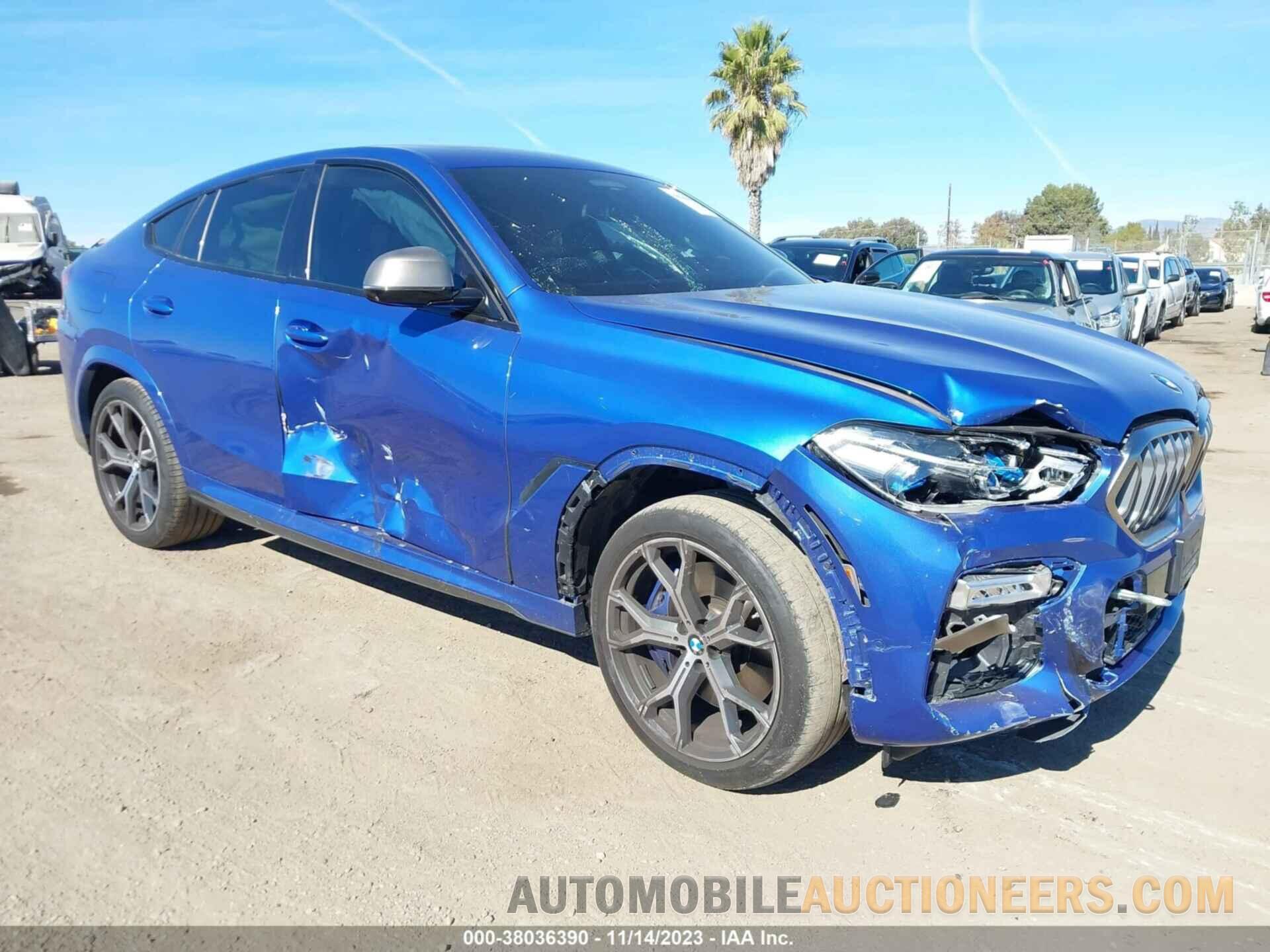 5UXCY8C01LLE40376 BMW X6 2020