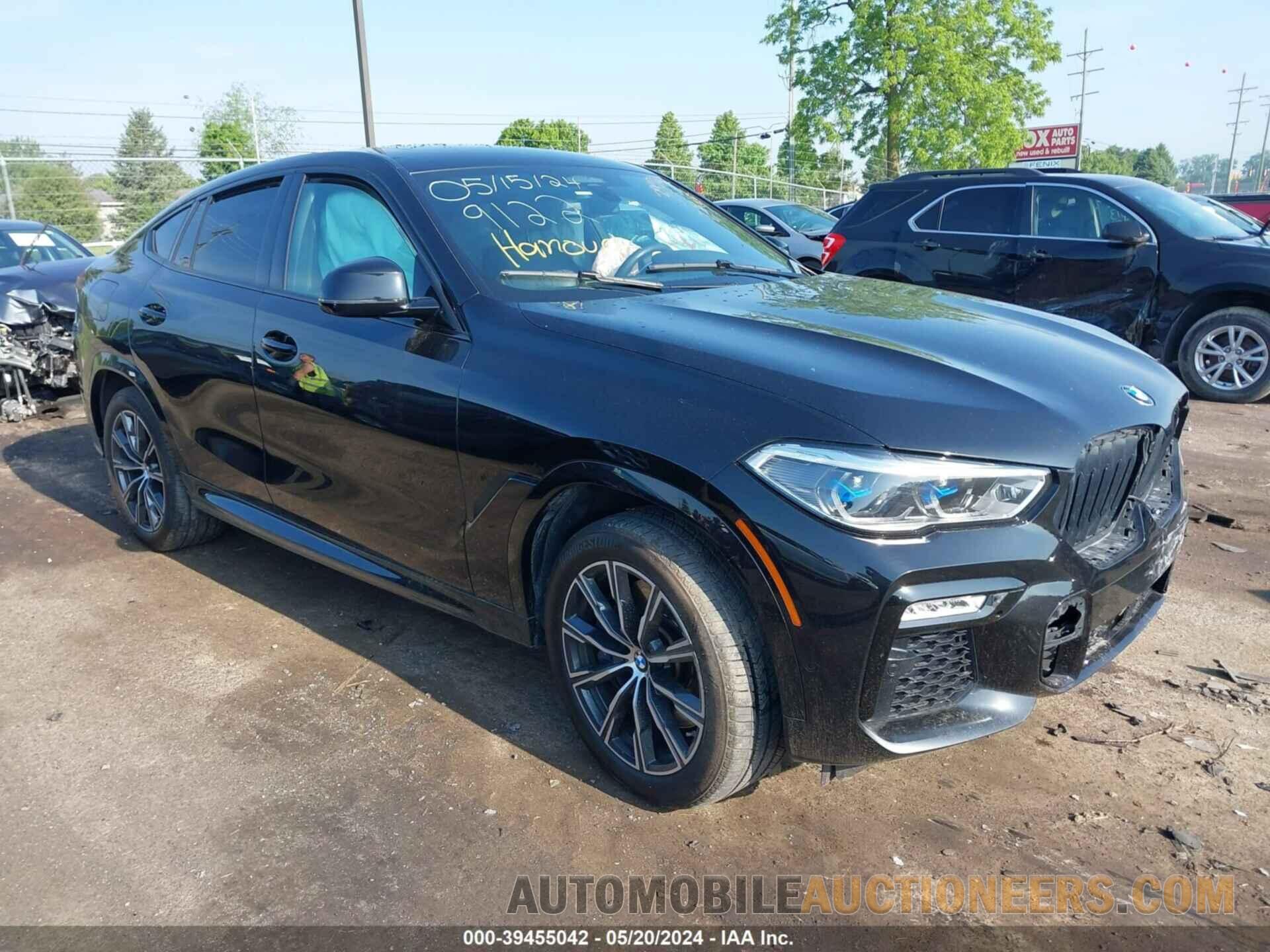 5UXCY8C04M9E09122 BMW X6 2021