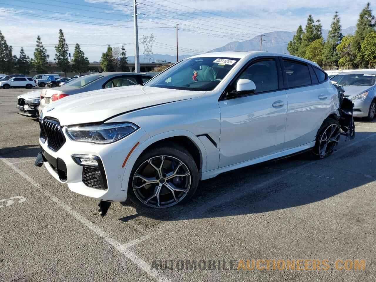 5UXCY8C06M9G37624 BMW X6 2021