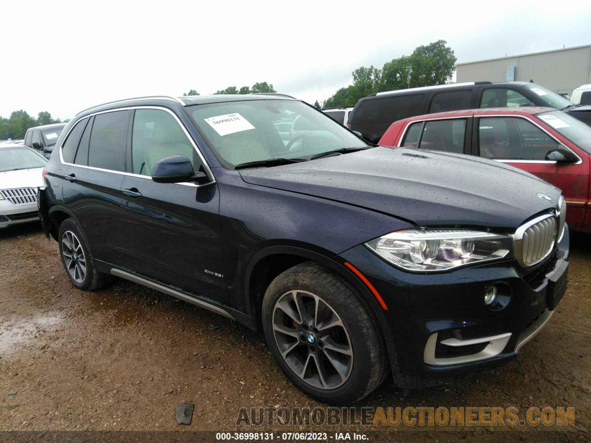 5UXKR0C33H0V79581 BMW X5 2017