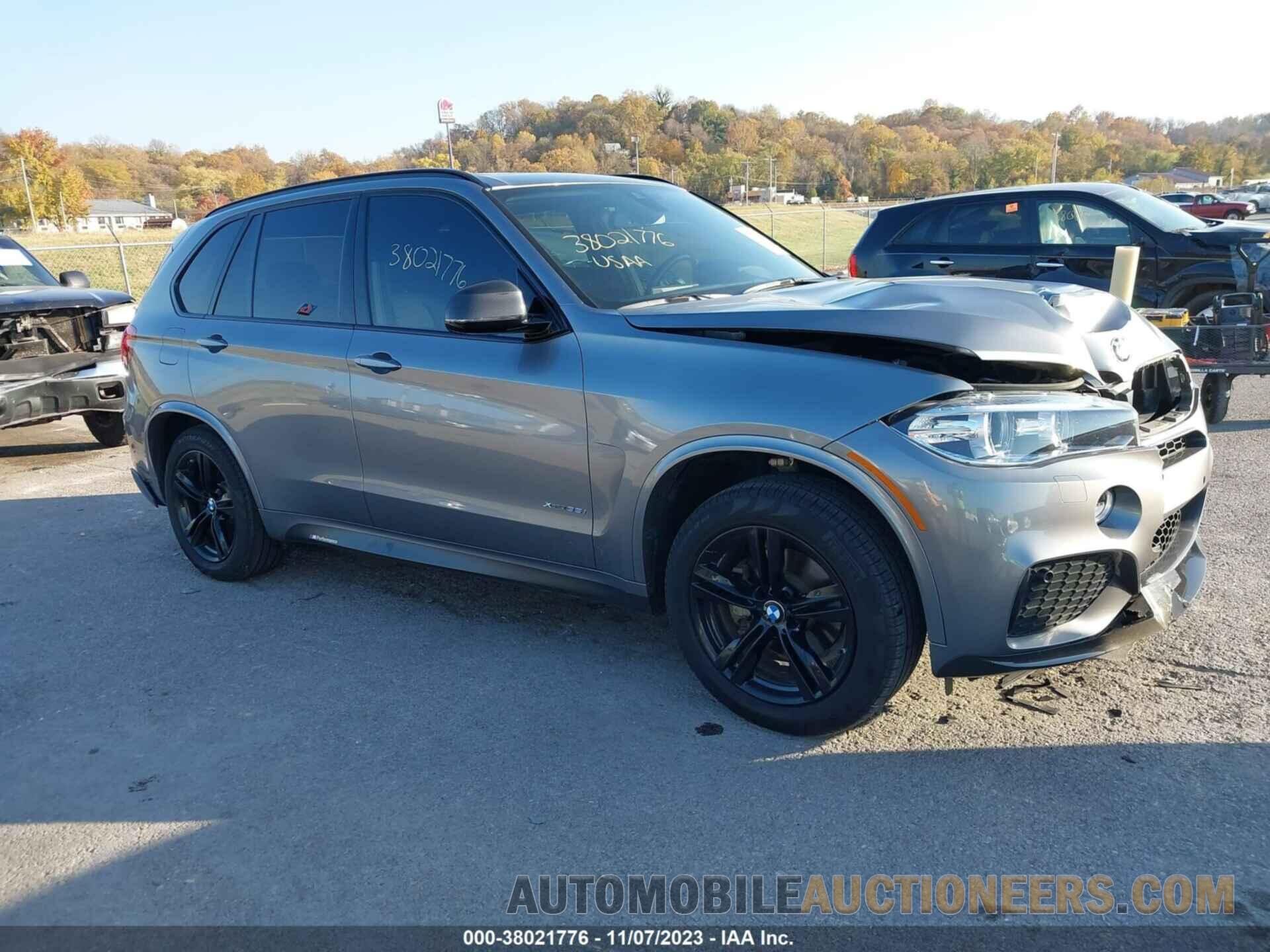 5UXKR0C3XH0X78739 BMW X5 2017