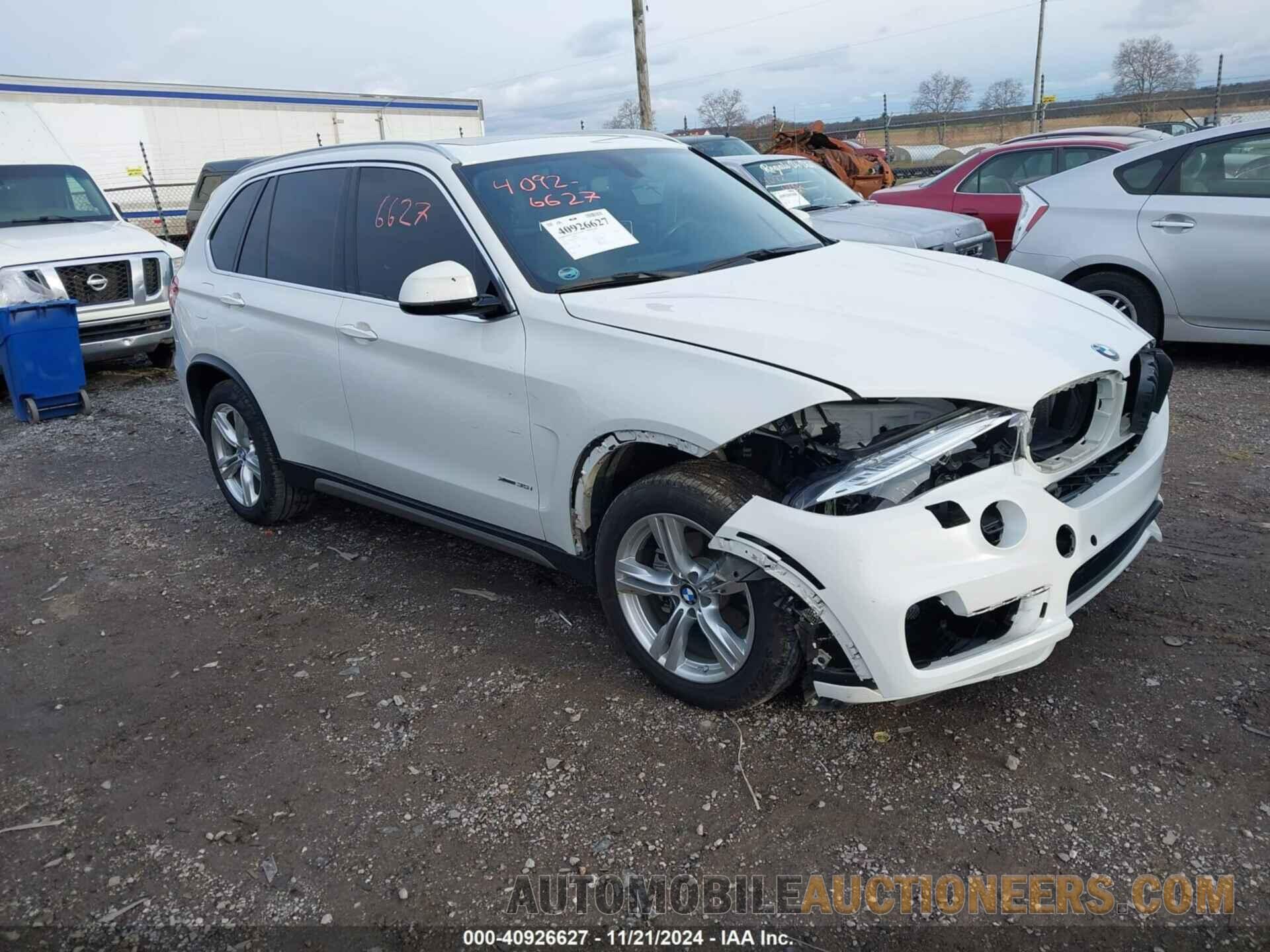 5UXKR0C3XH0X81592 BMW X5 2017