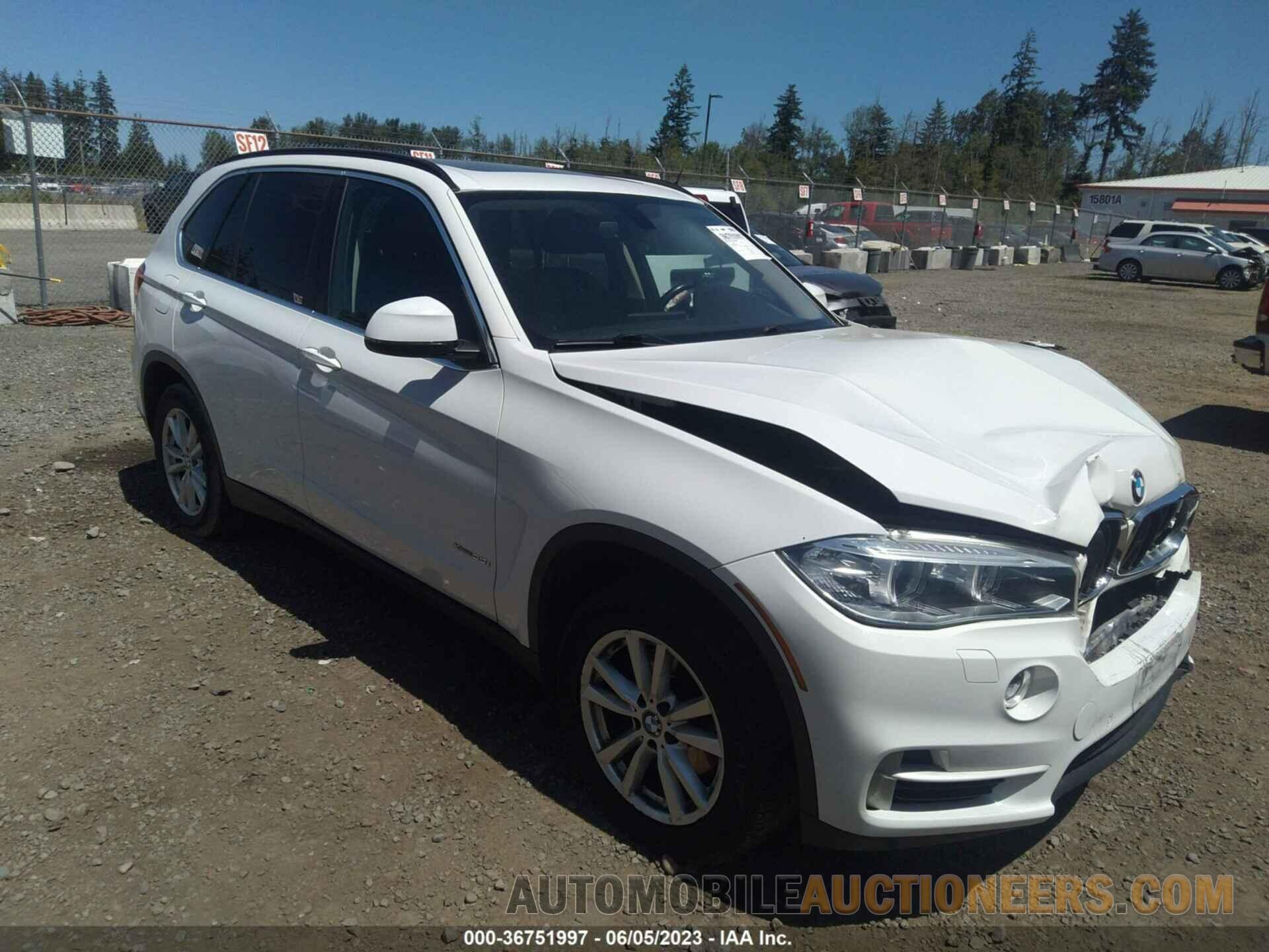 5UXKR0C50F0P00789 BMW X5 2015