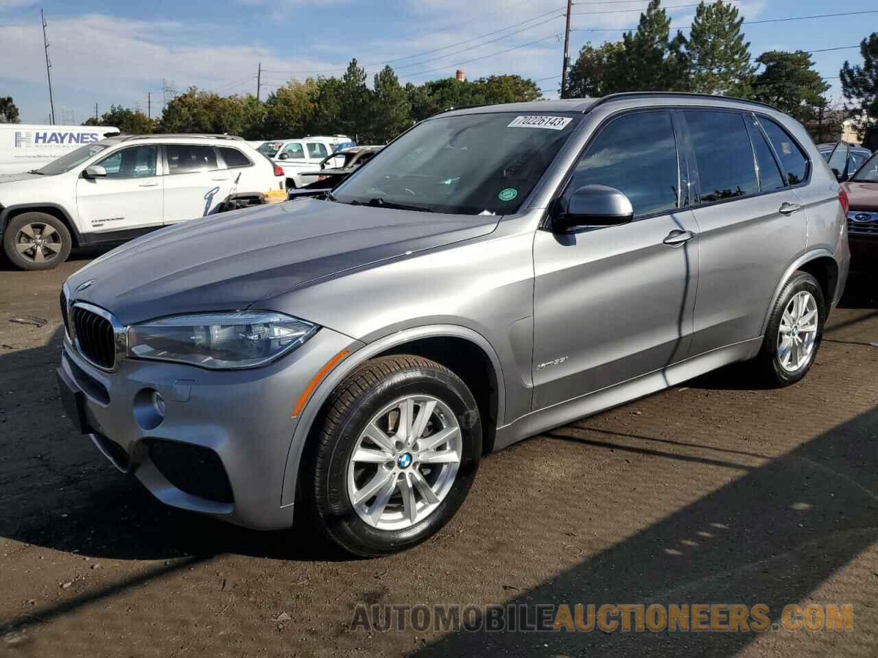 5UXKR0C51F0K69783 BMW X5 2015