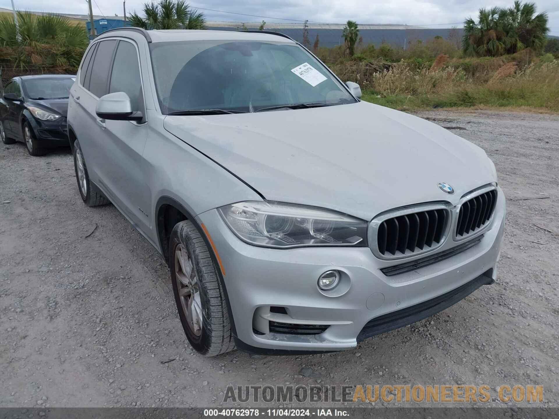 5UXKR0C51F0P01398 BMW X5 2015