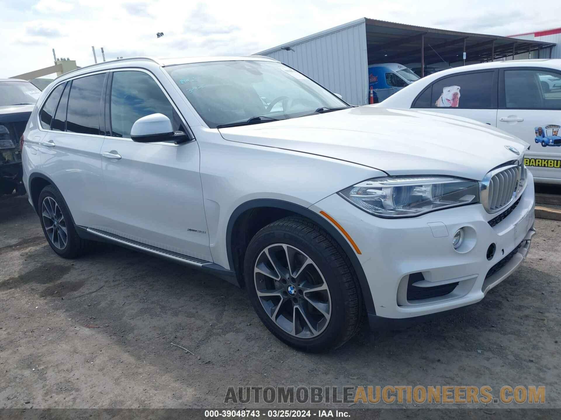 5UXKR0C51F0P07279 BMW X5 2015