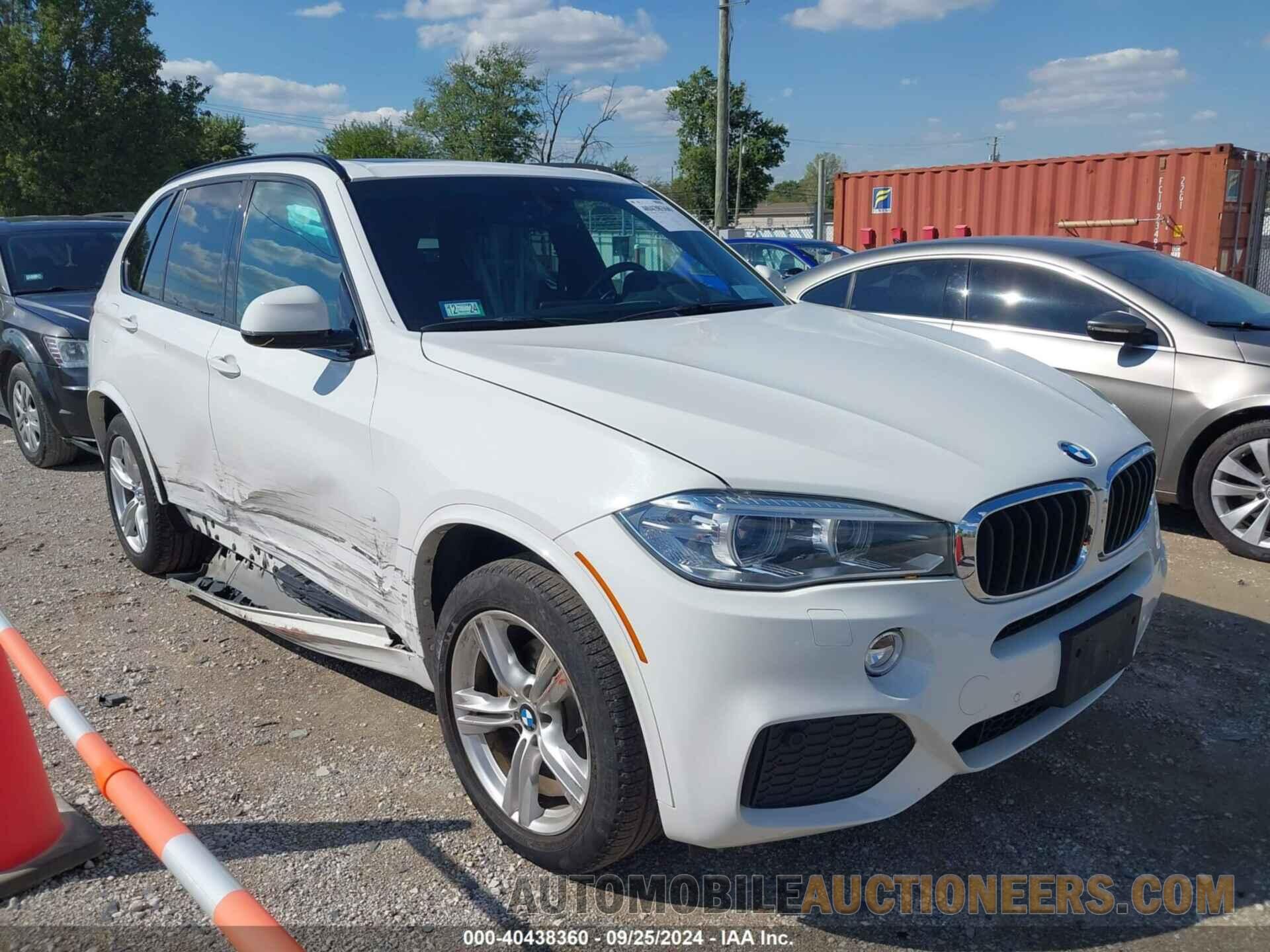 5UXKR0C51F0P10389 BMW X5 2015