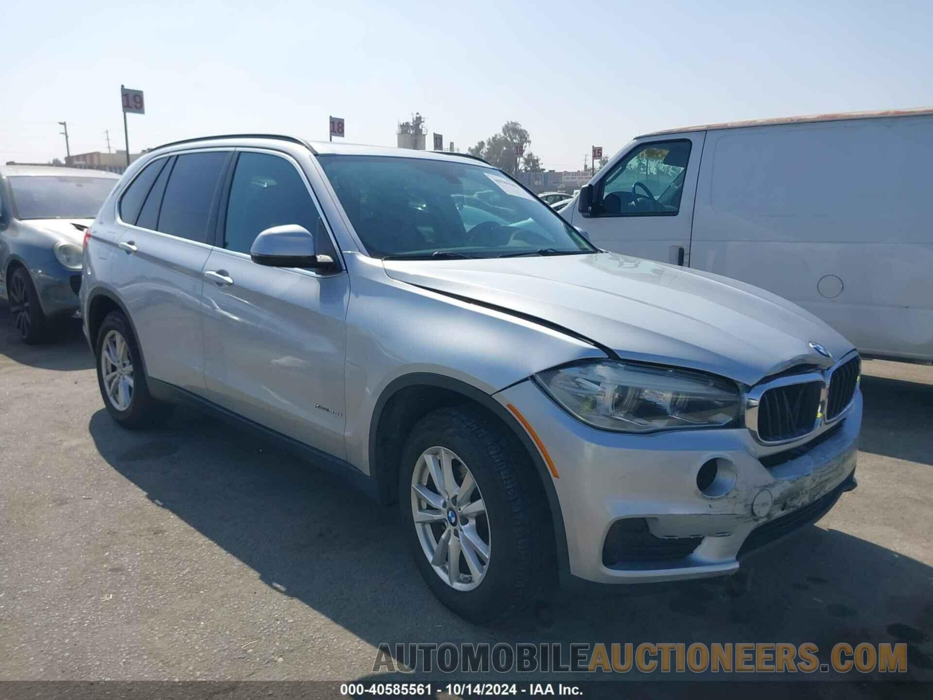 5UXKR0C51F0P15463 BMW X5 2015