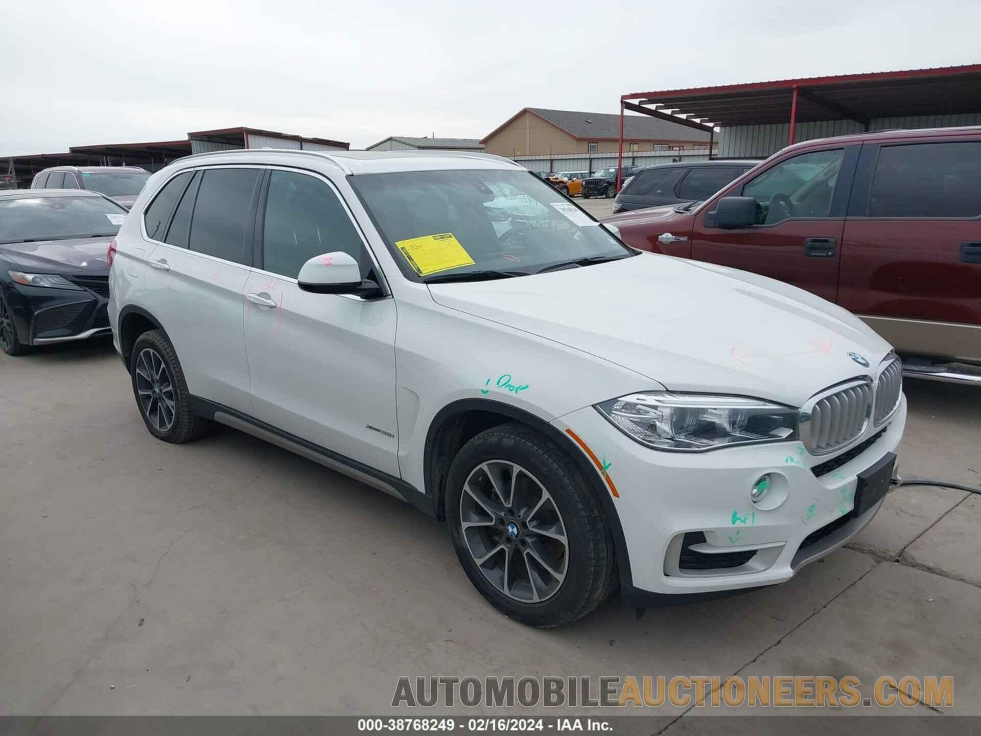 5UXKR0C51J0X87272 BMW X5 2018