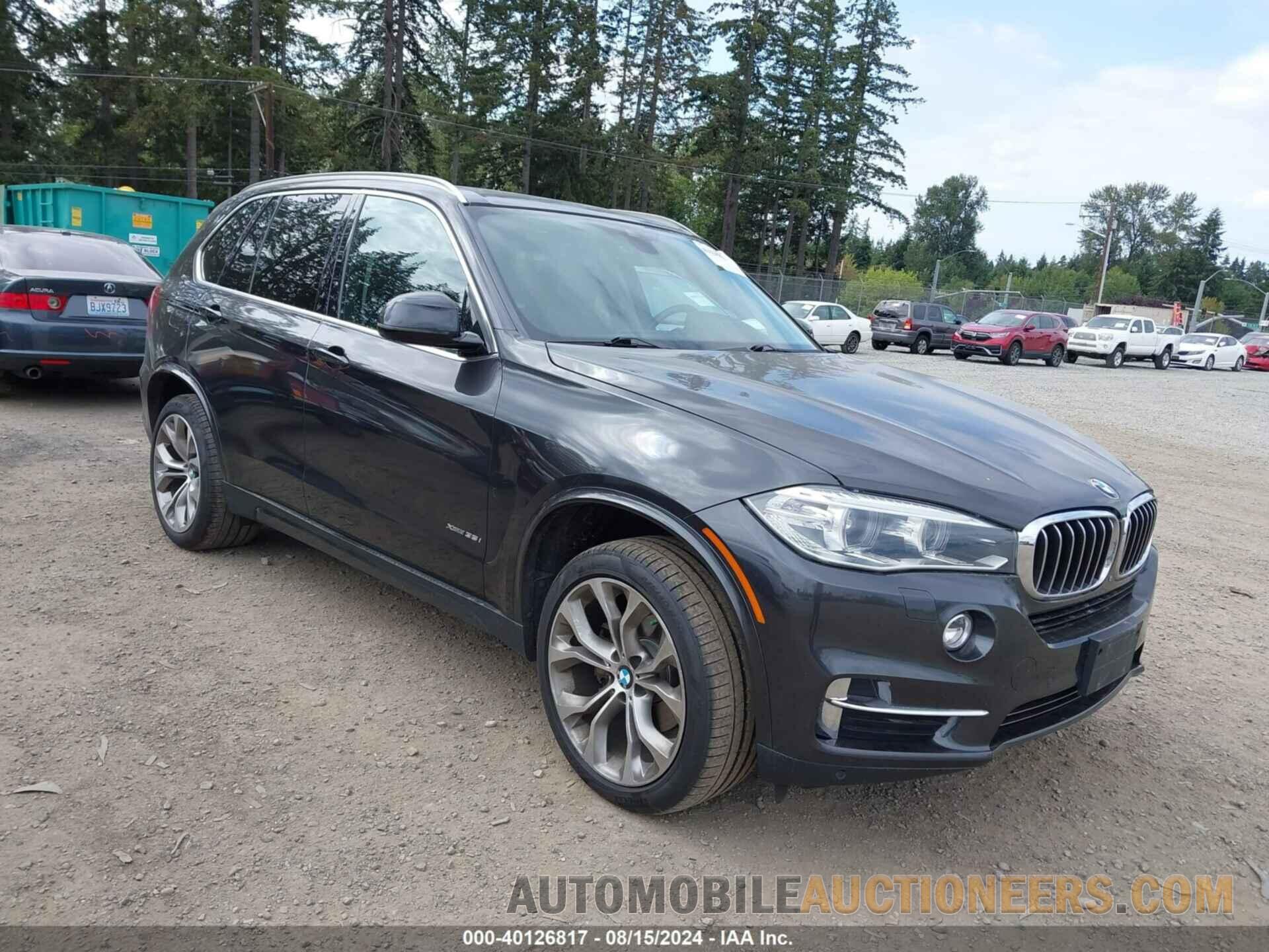 5UXKR0C52F0P06688 BMW X5 2015