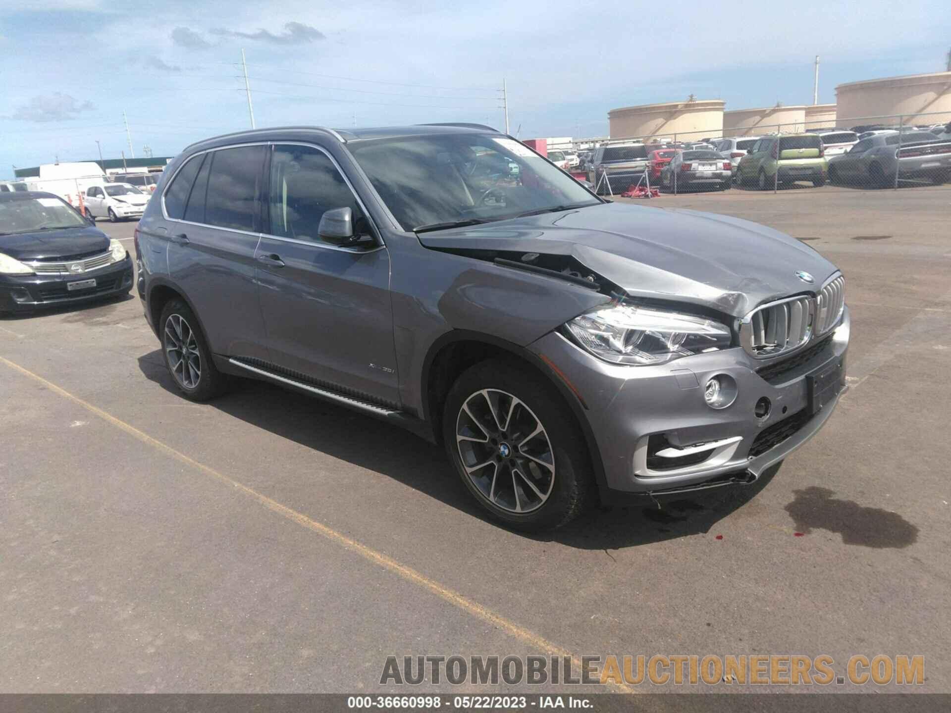 5UXKR0C52F0P13382 BMW X5 2015