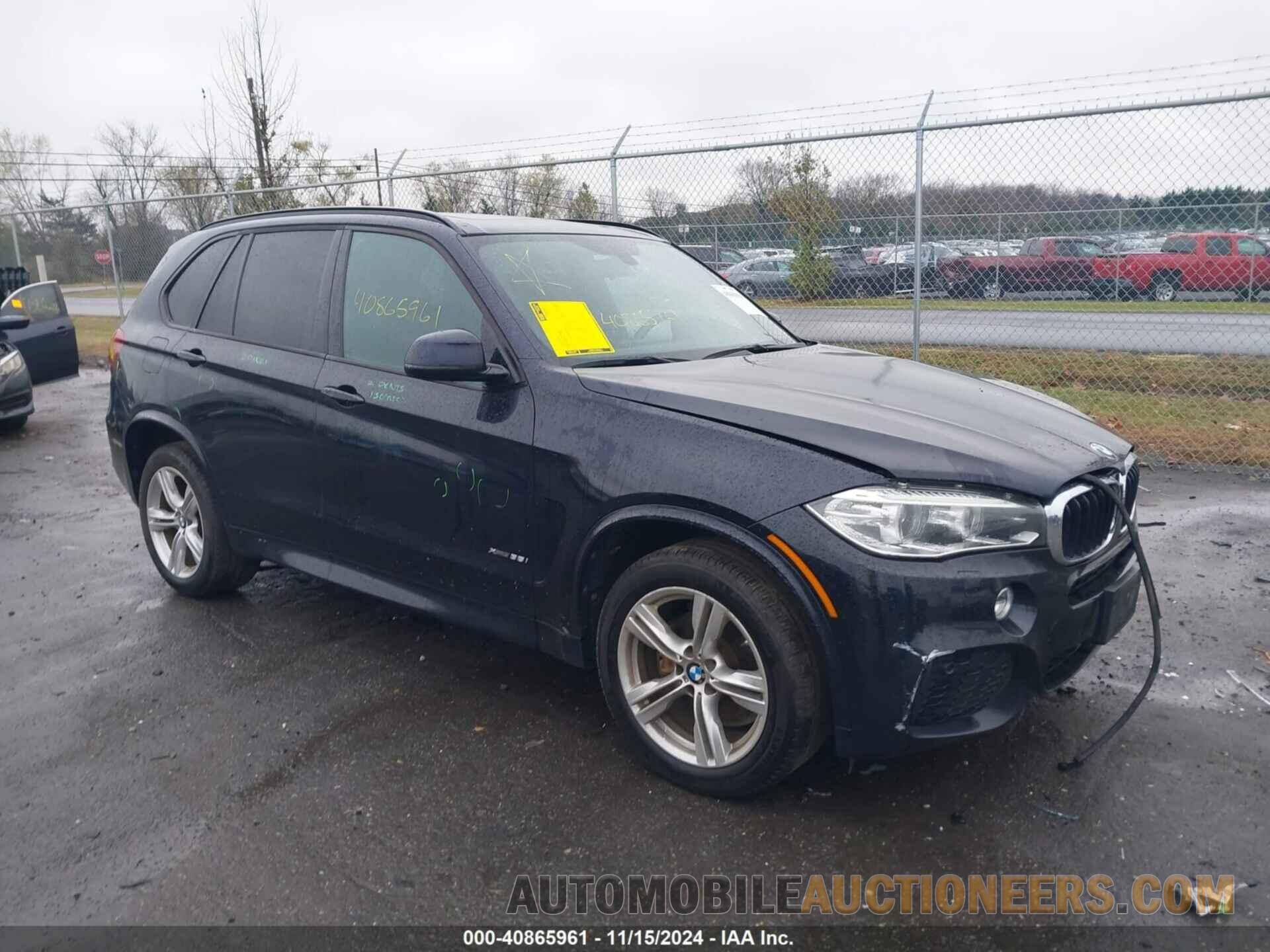 5UXKR0C53F0K66318 BMW X5 2015