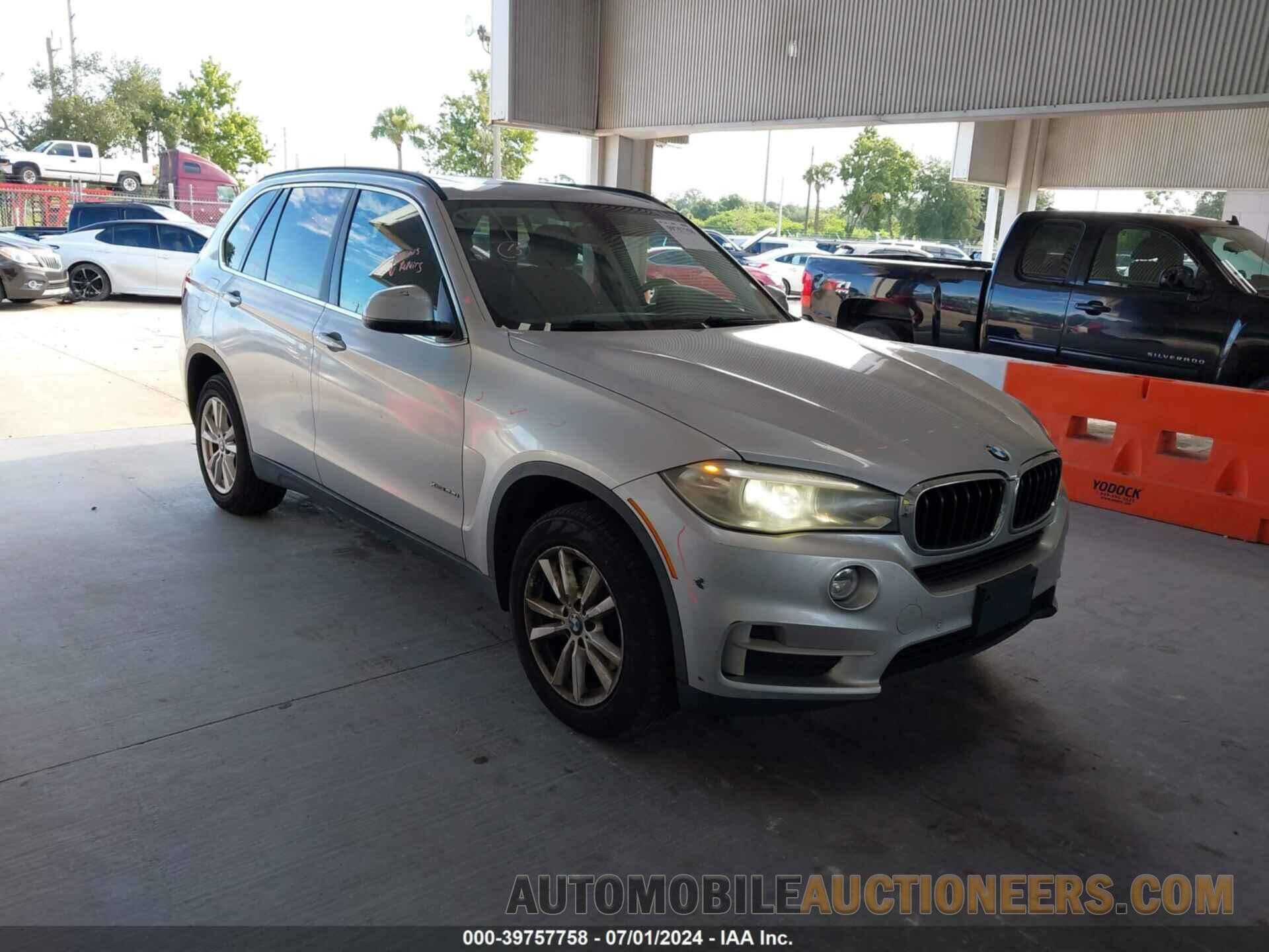 5UXKR0C53F0P07929 BMW X5 2015