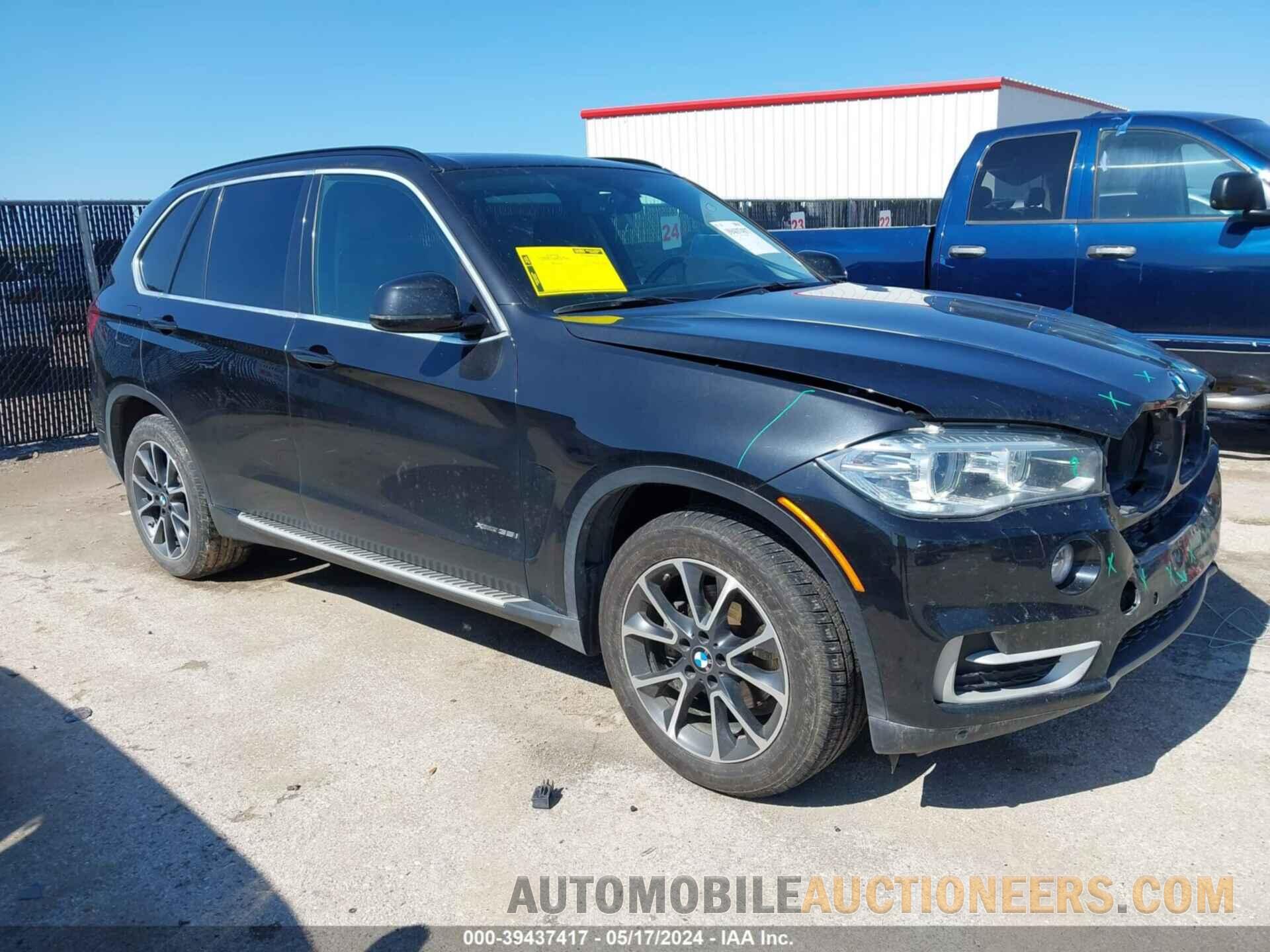 5UXKR0C53F0P09986 BMW X5 2015